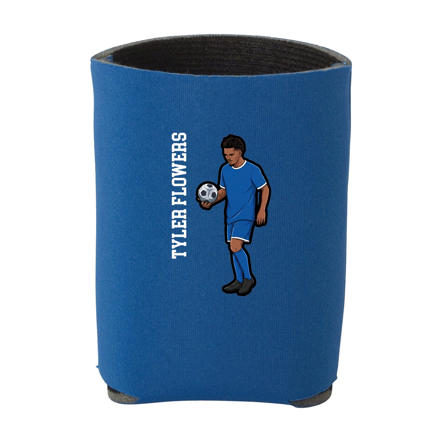Can Holder — Name Vertical in Royal