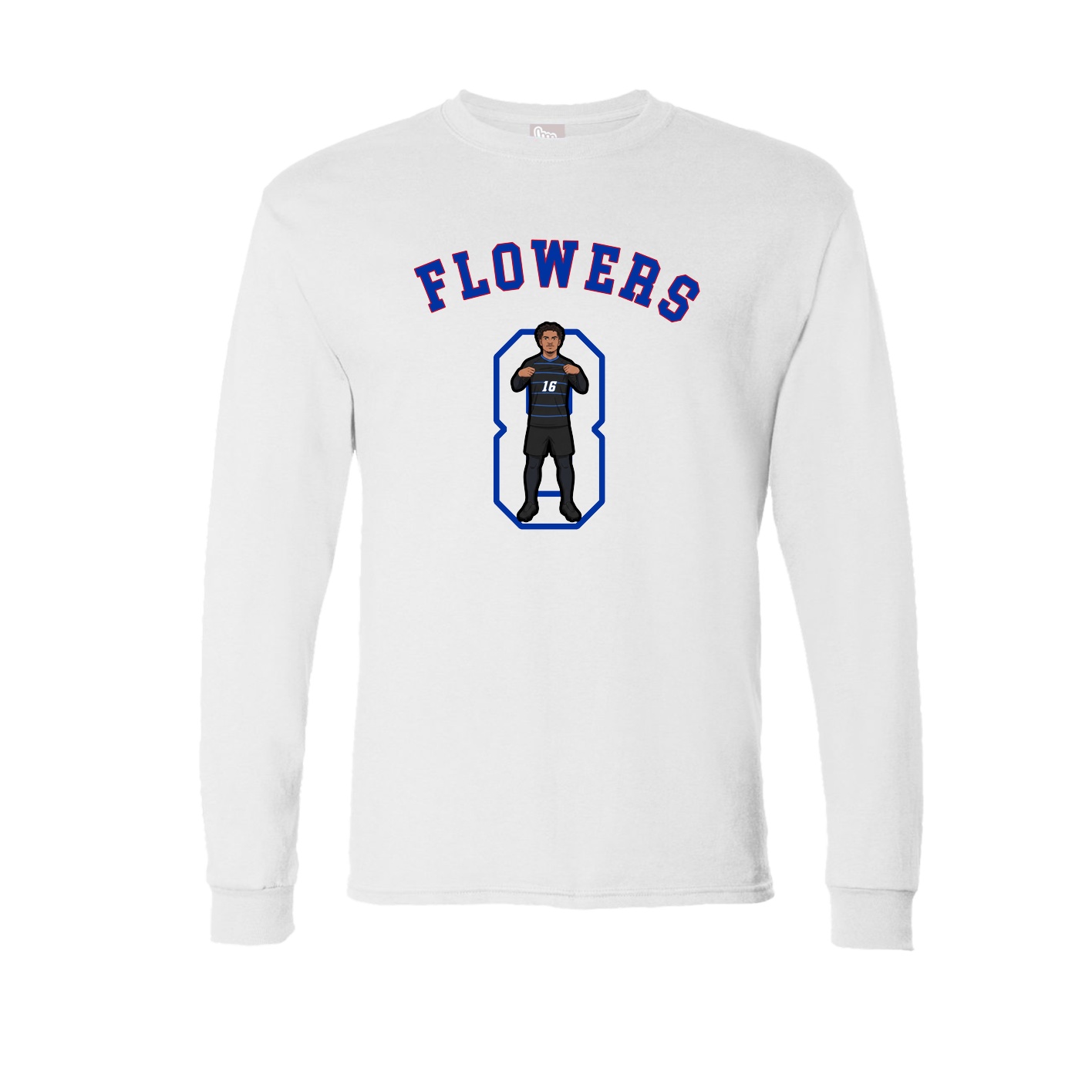 Long Sleeve Tee — Shirsey Arch in White