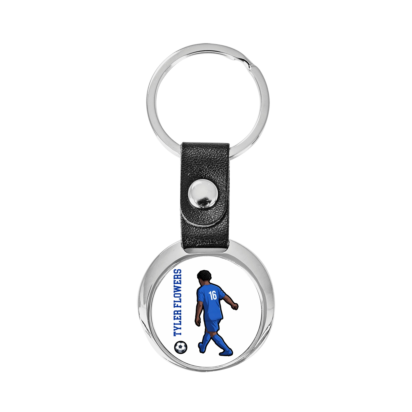 Key Chain — Name Vertical in Classic