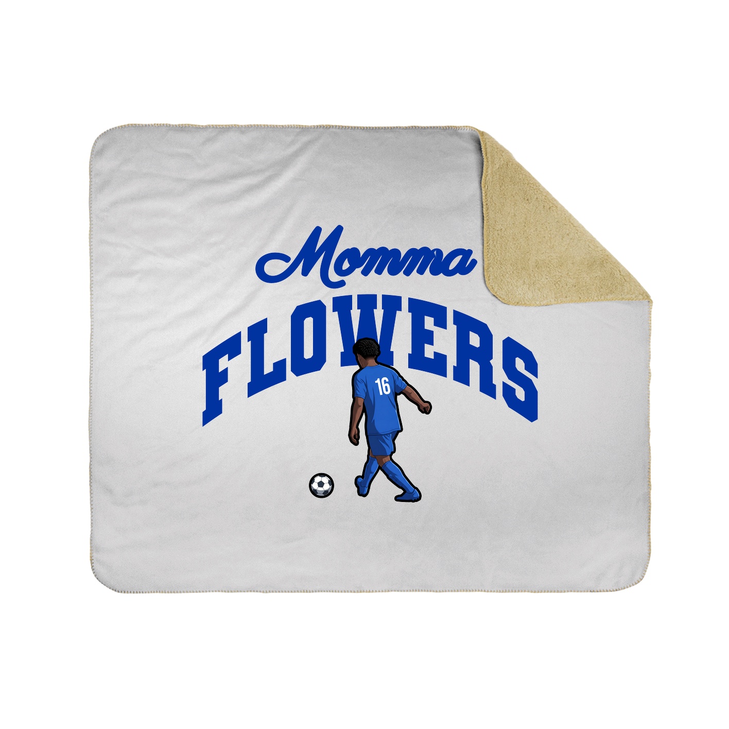Throw Blanket — Mothers Day Arch in White