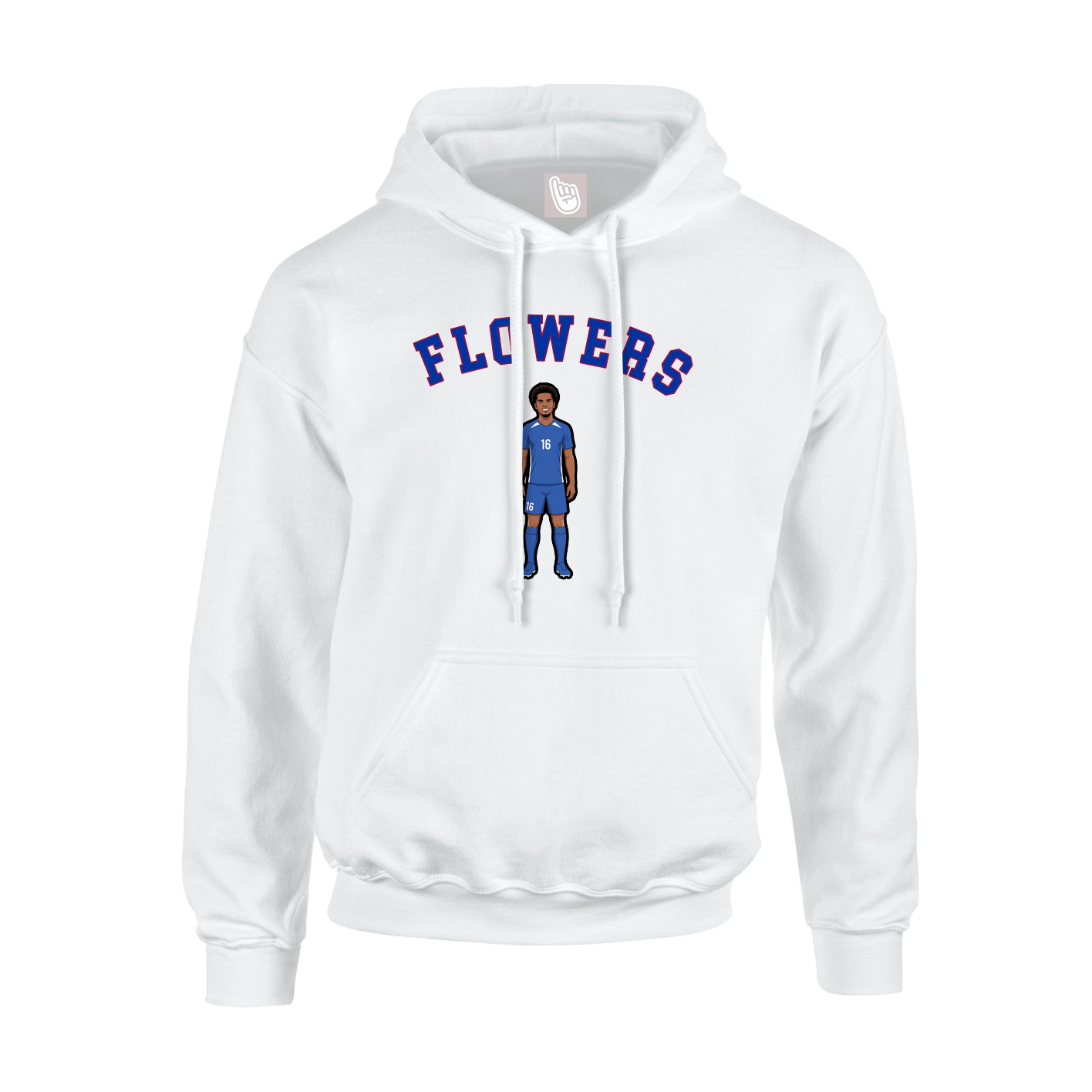 Hoodie — Shirsey Arch in White