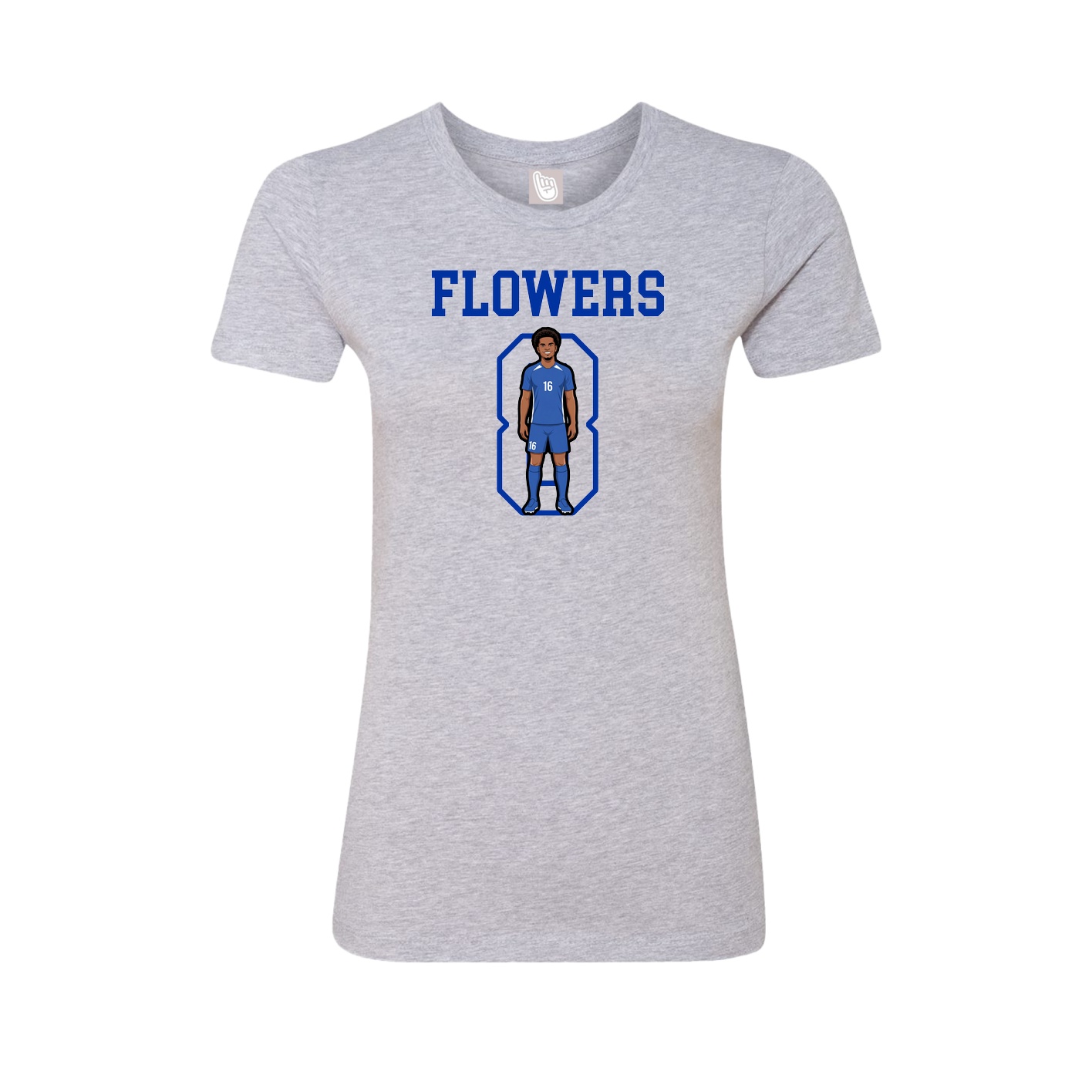 Fitted Women's Tee — Shirsey in Grey