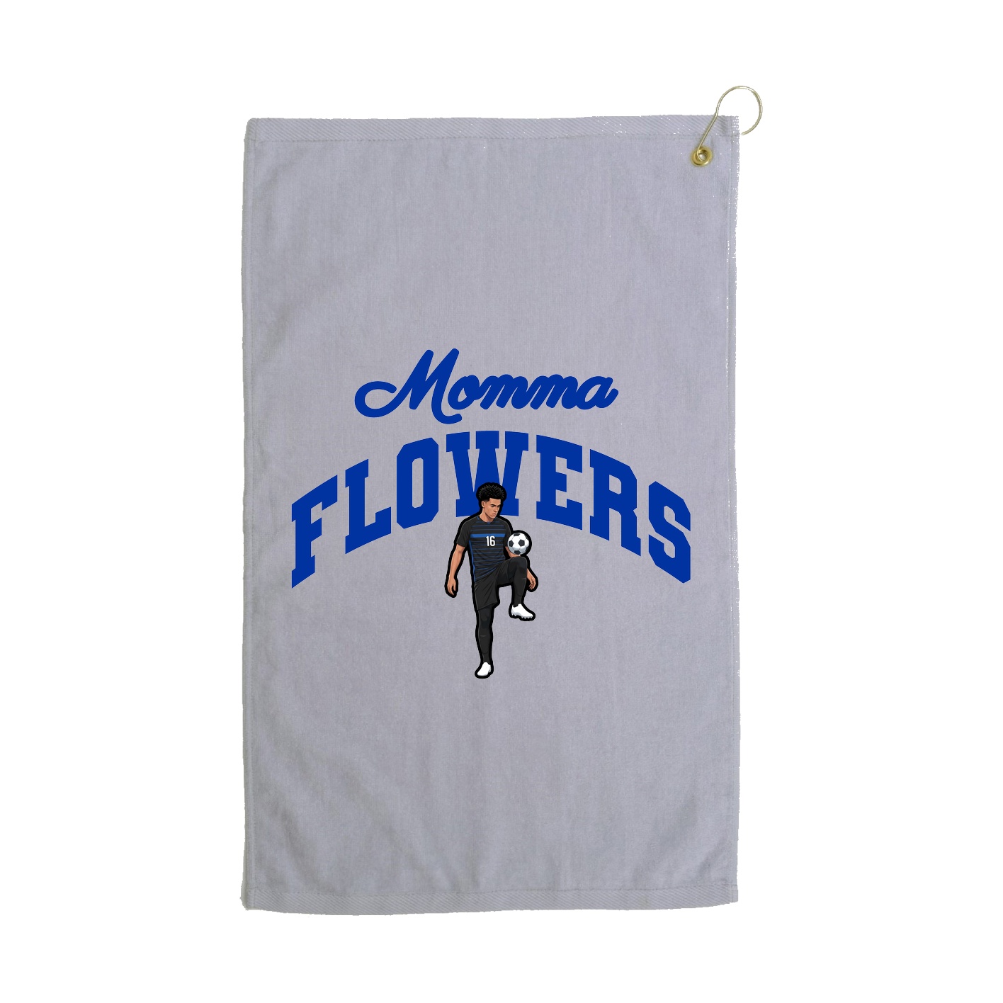 Golf Towel — Mothers Day Arch in Grey