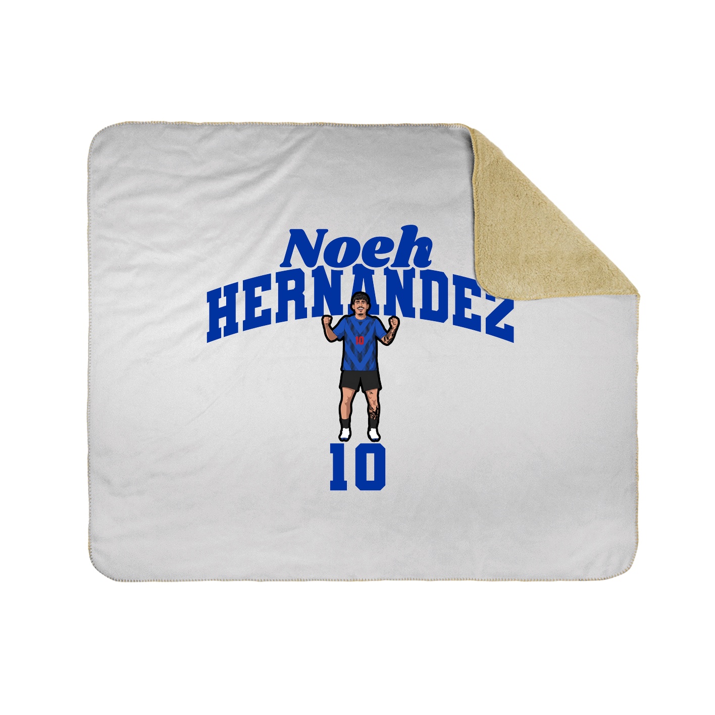 Throw Blanket — Signature Arch in White