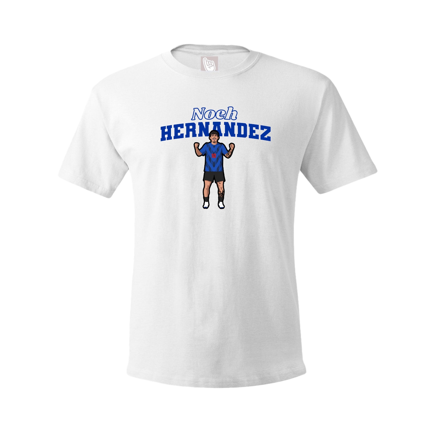 Tee — Name Arch in White