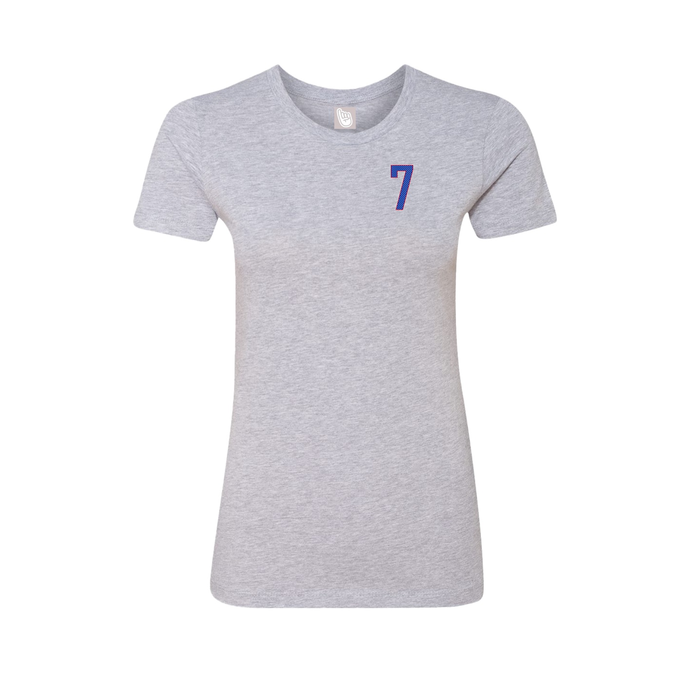 Womens Tee — Front Shirsy in Grey