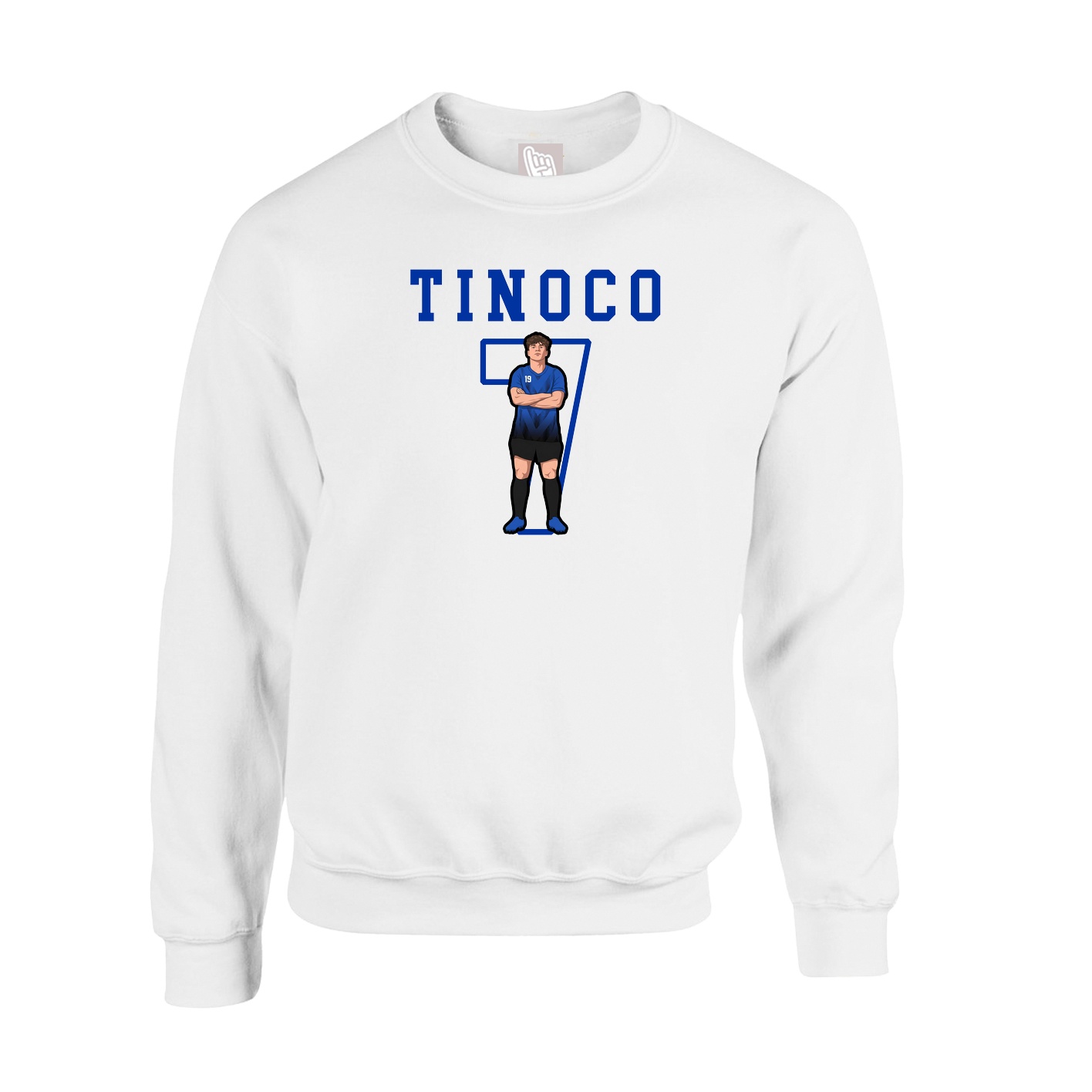 Fleece Crew — Shirsey in White