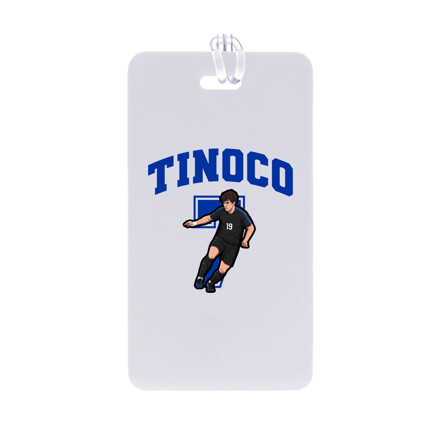 Bag Tag — Number in Classic