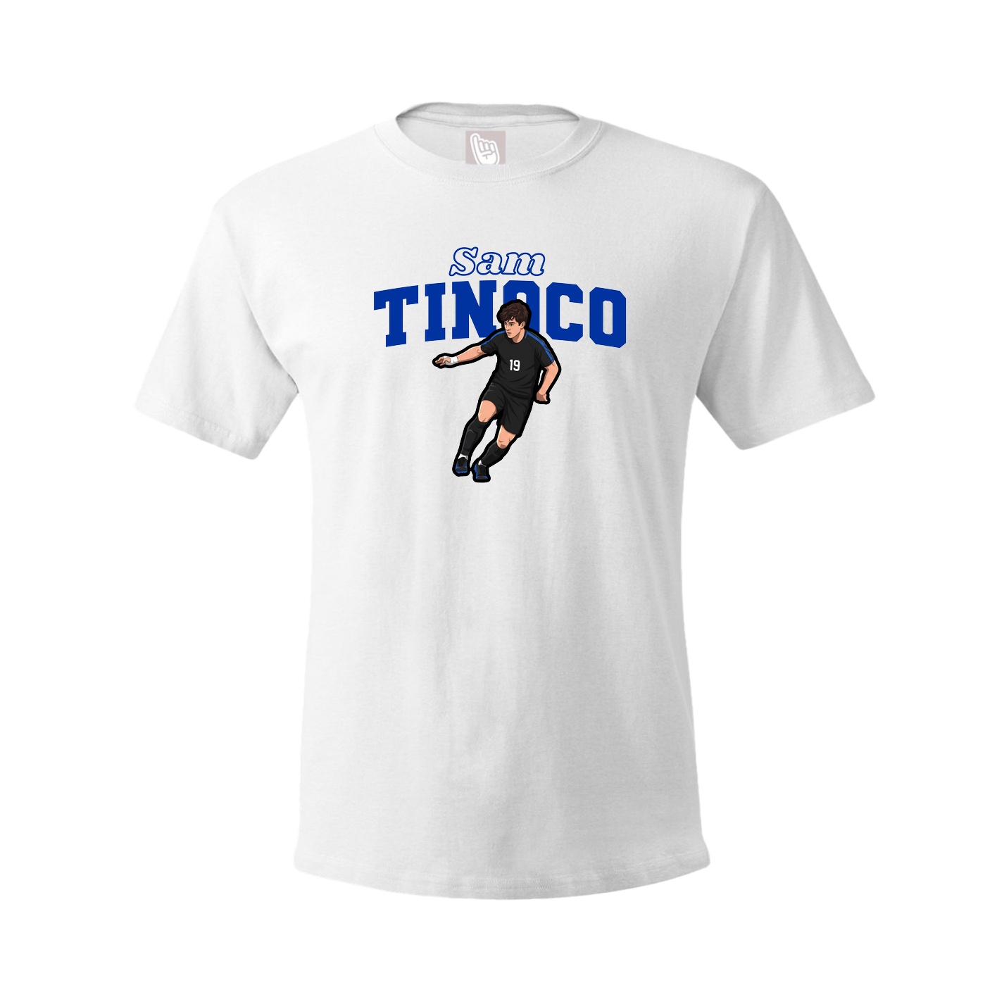 Tee — Name Arch in White