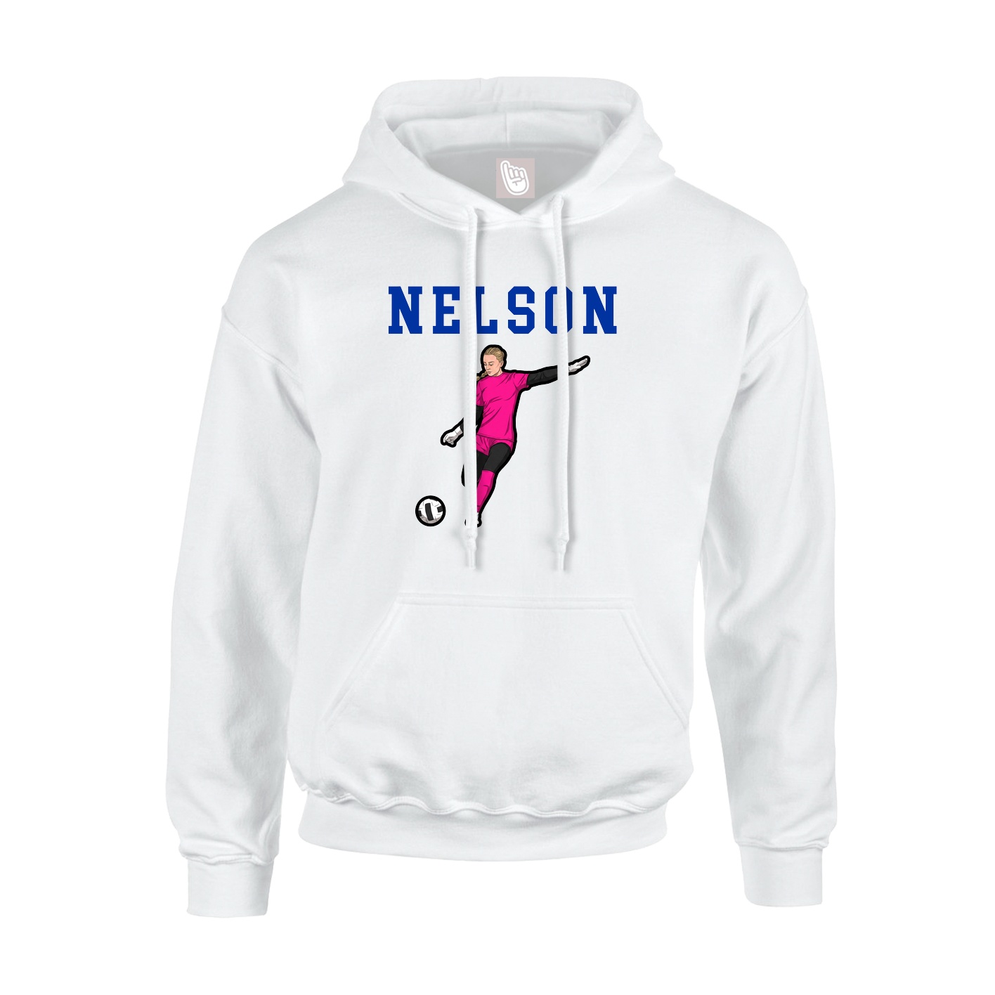 Hoodie — Shirsey in White