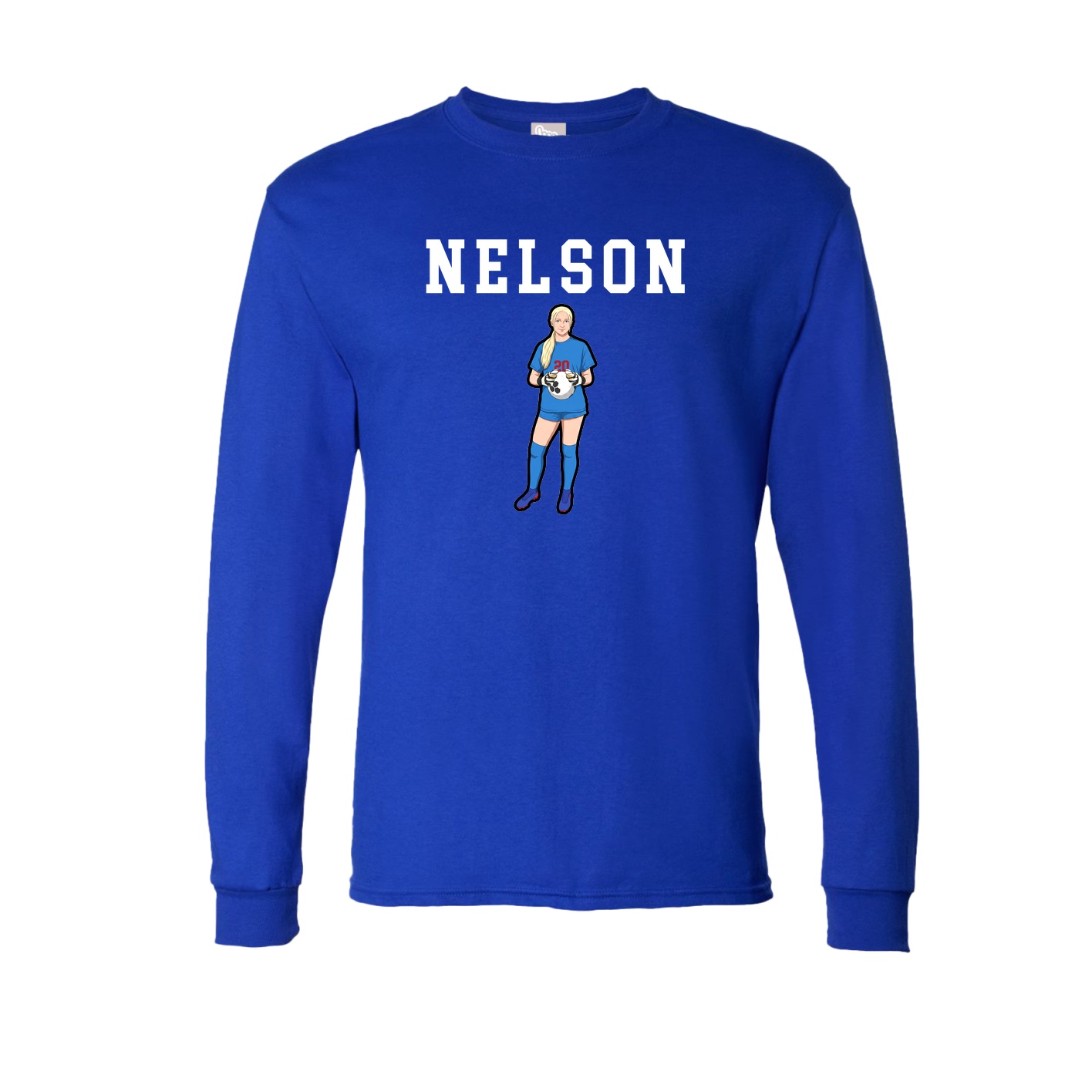 Long Sleeve Tee — Shirsey in Royal