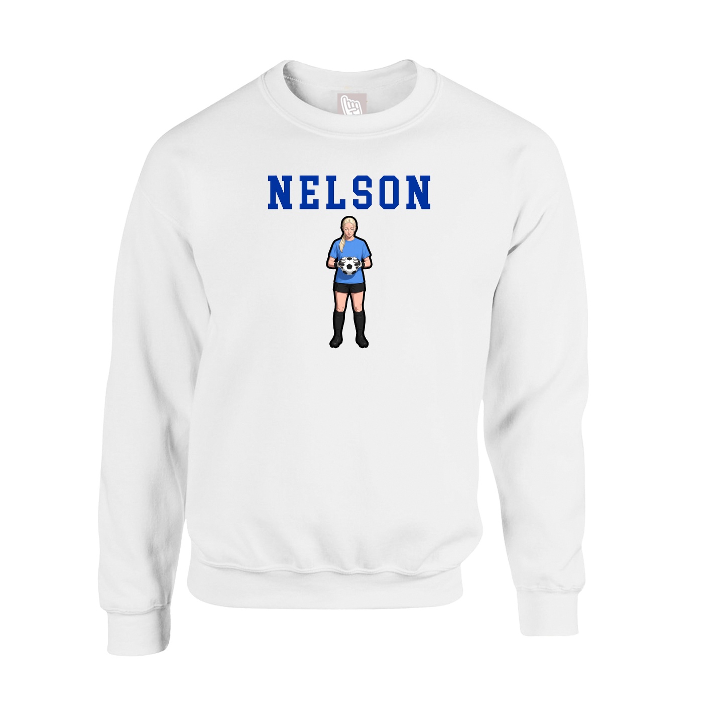 Fleece Crew — Shirsey in White