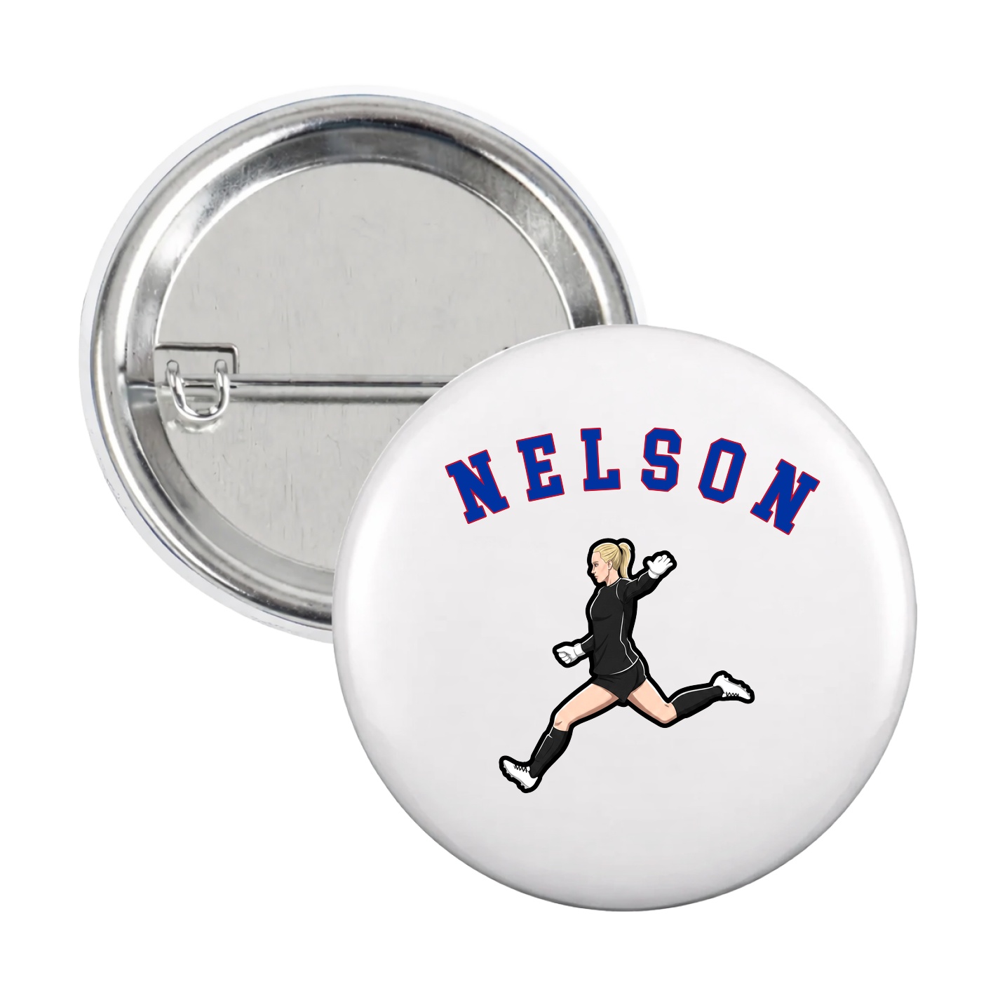 Game Day Button — Shirsey Arch in White