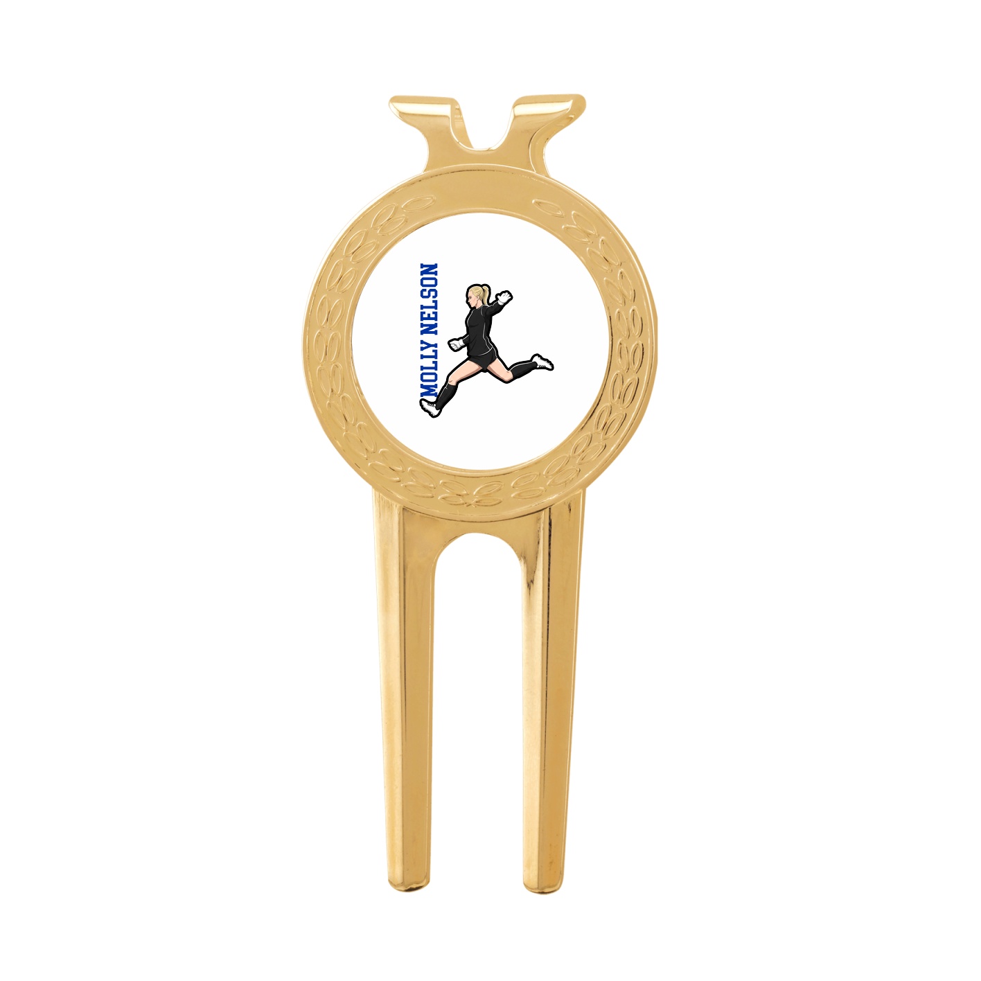 Divot Tool with Ball Marker — Name Vertical in Classic