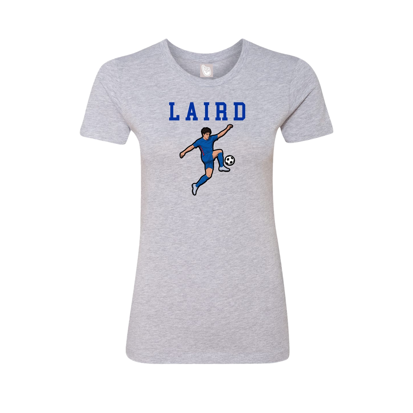 Fitted Women's Tee — Shirsey in Grey