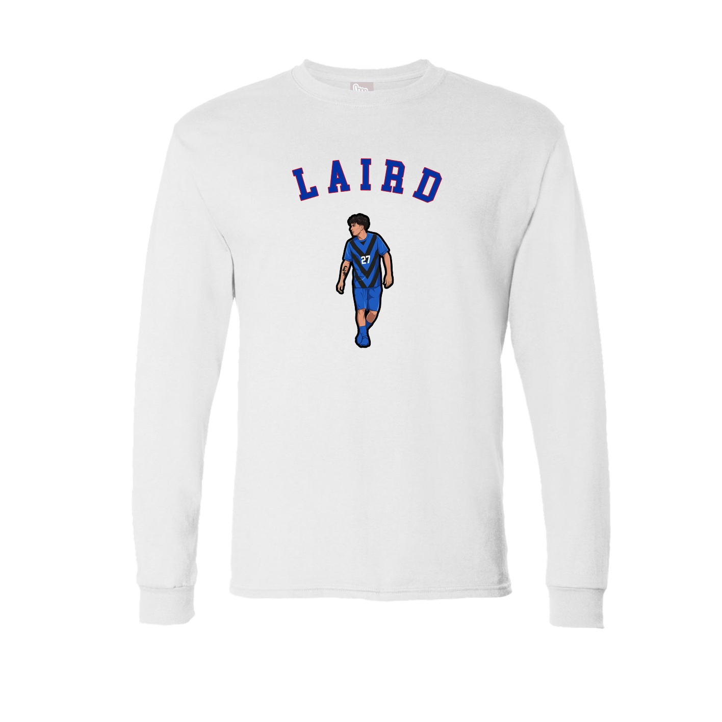 Long Sleeve Tee — Shirsey Arch in White