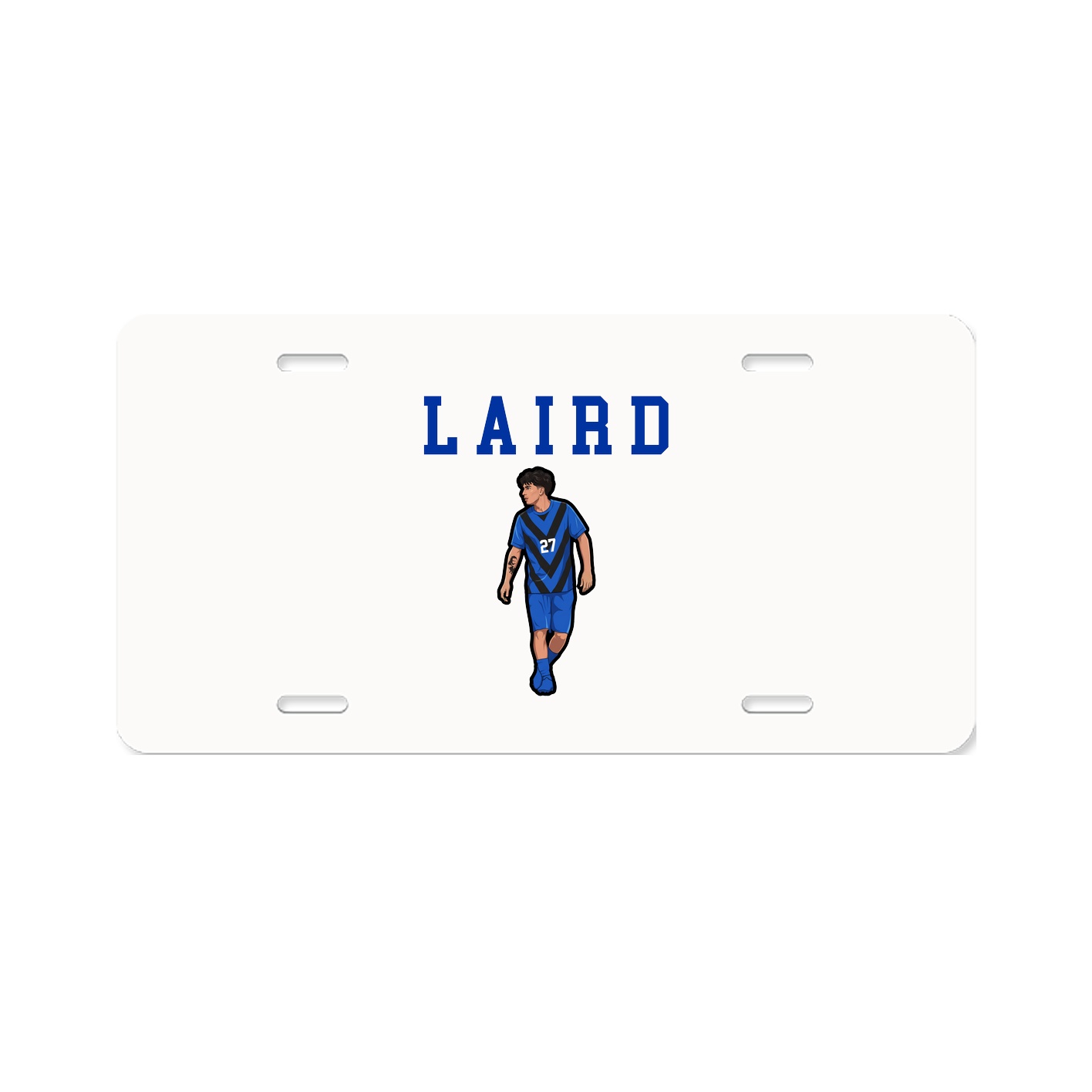 License Plate — Shirsey in Classic
