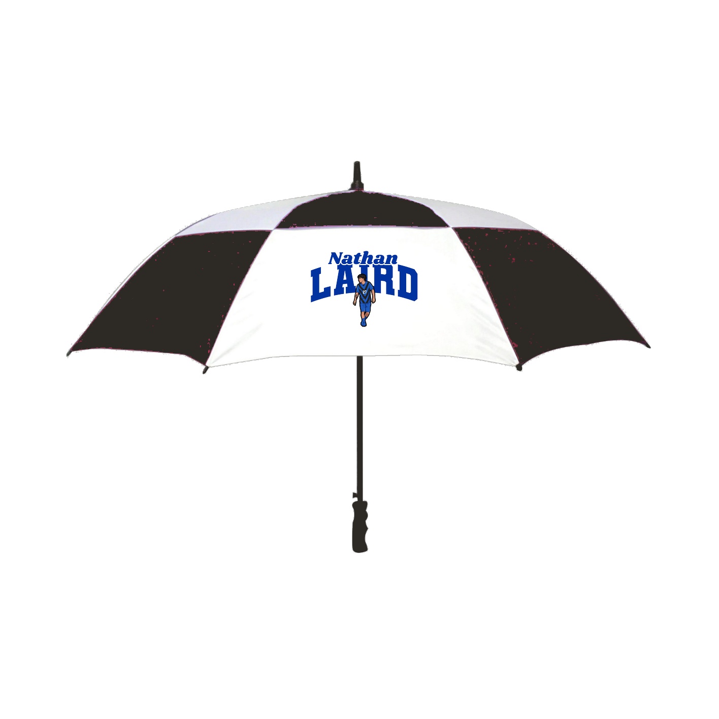 Golf Umbrella — Signature Arch in Black