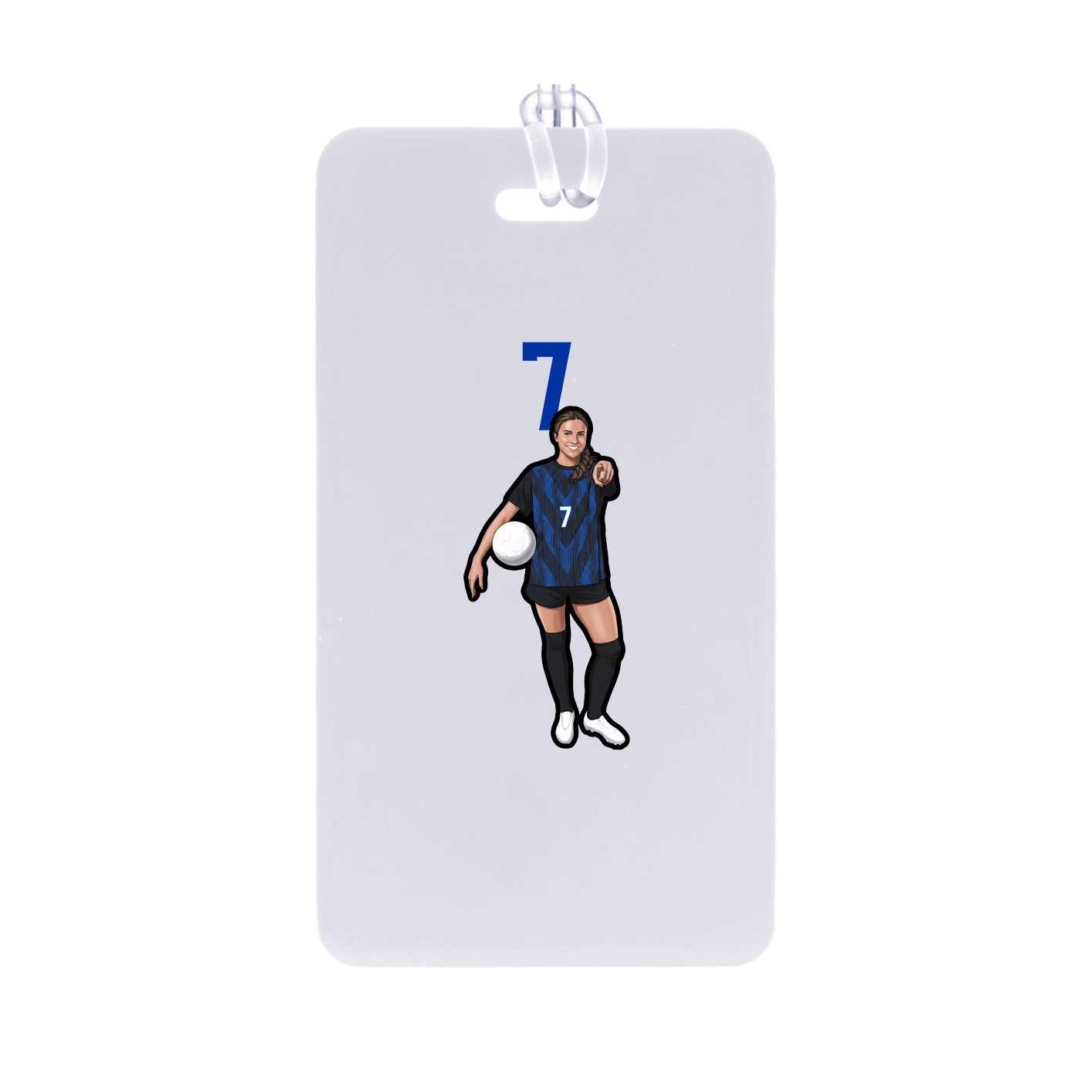 Bag Tag — Number Top in Classic