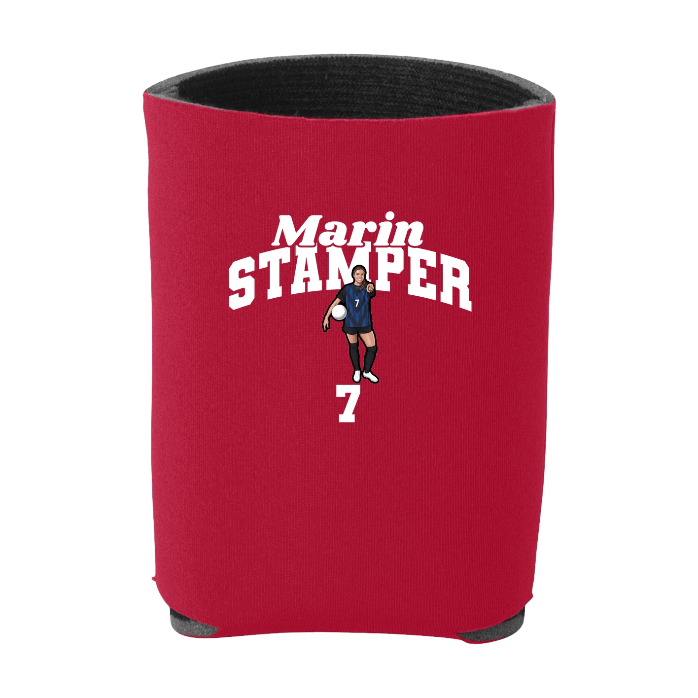 Can Holder — Signature Arch in Red