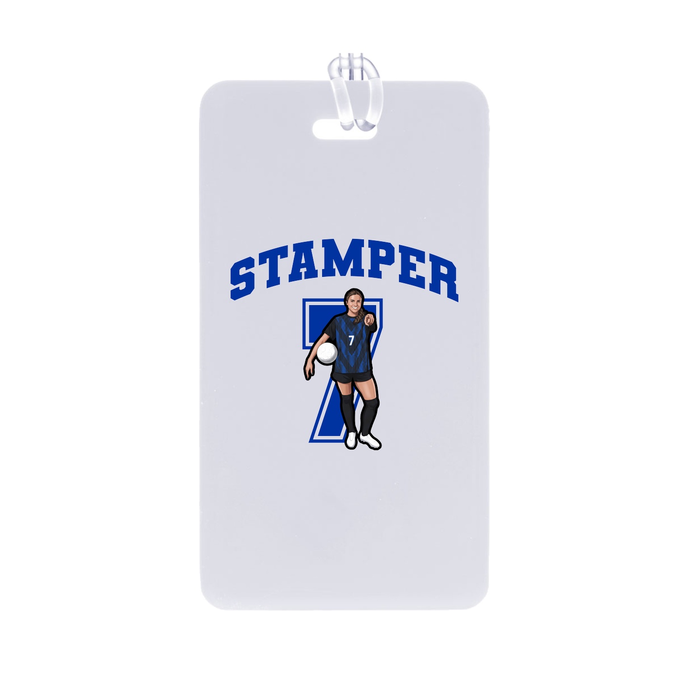 Bag Tag — Number in Classic