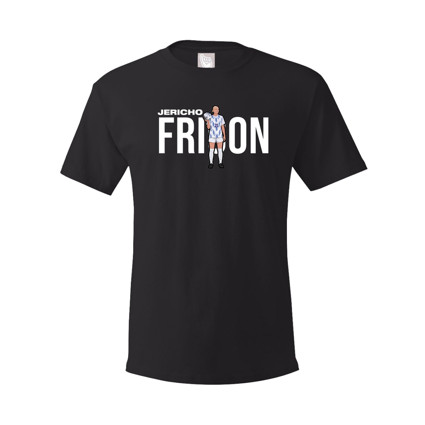 Youth Tee — Player Name in Black