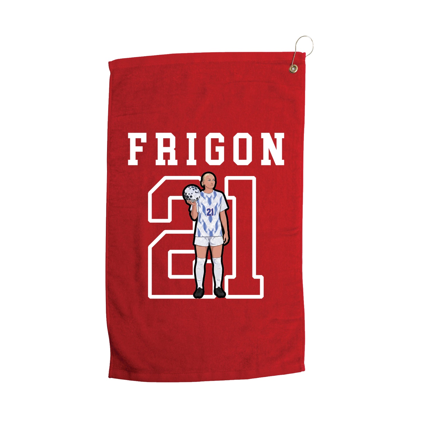 Golf Towel — Shirsey in Red