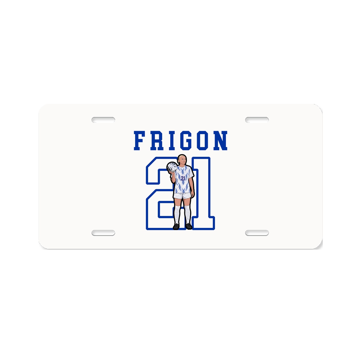 License Plate — Shirsey in Classic