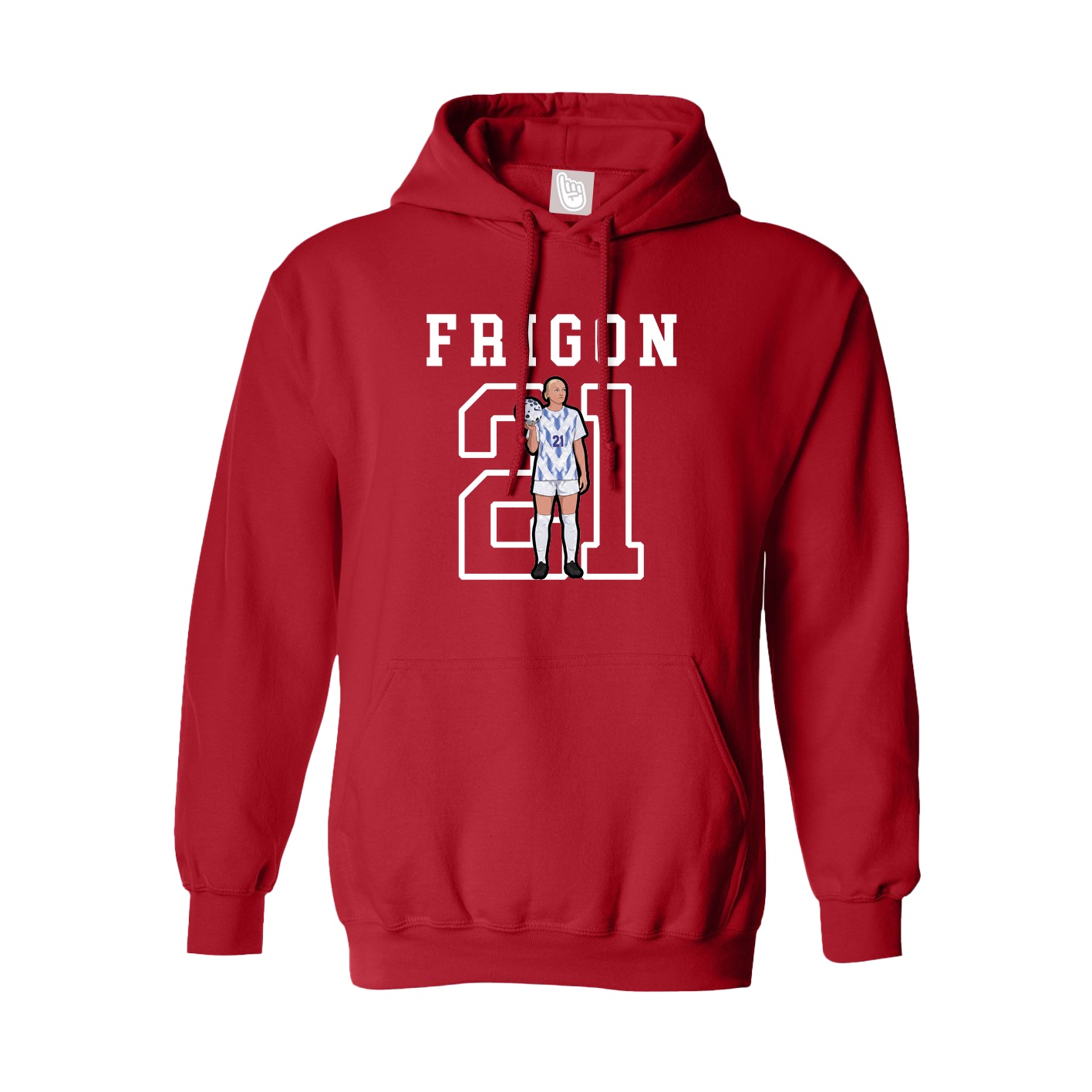 Youth Hoodie — Shirsey in Red