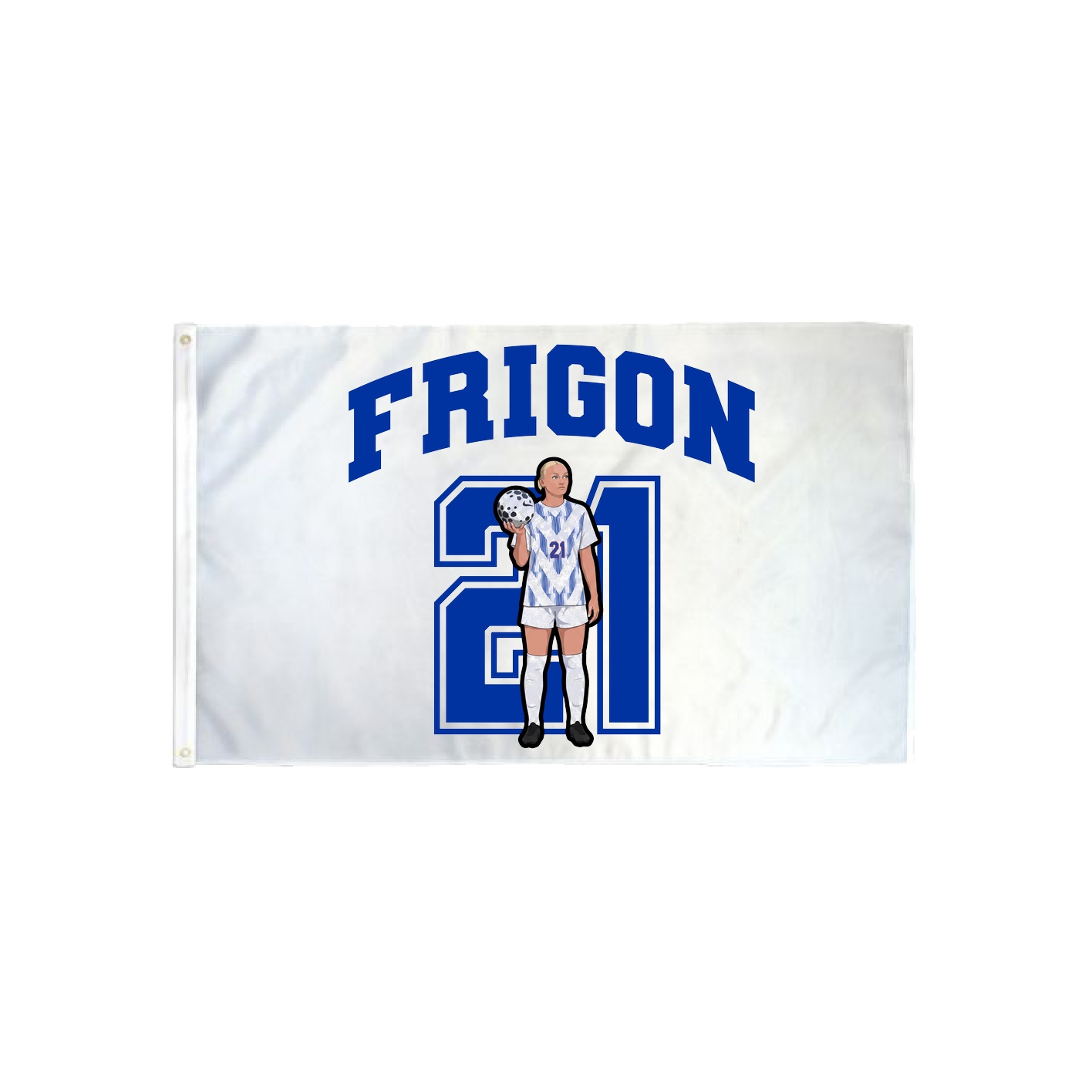 3x5 Flag — Number in Classic