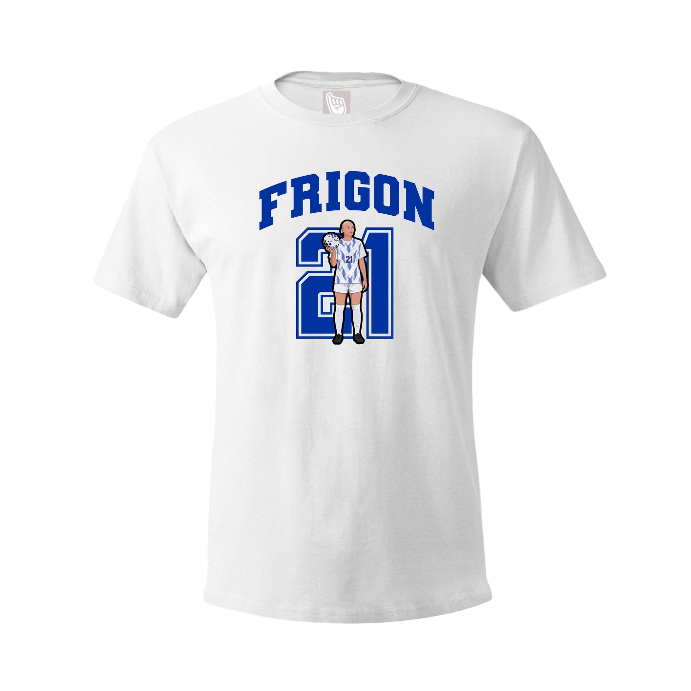 Tee — Number in White