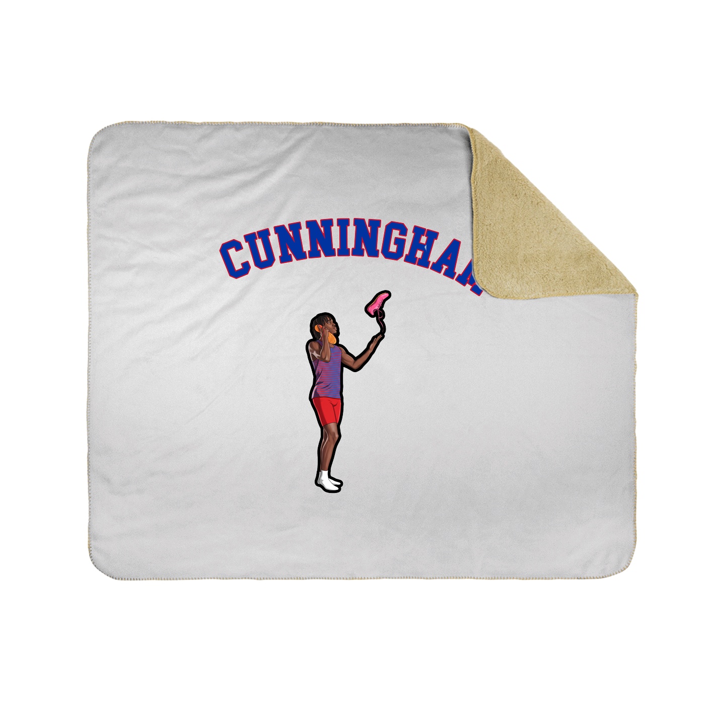 Throw Blanket — Shirsey Arch in White