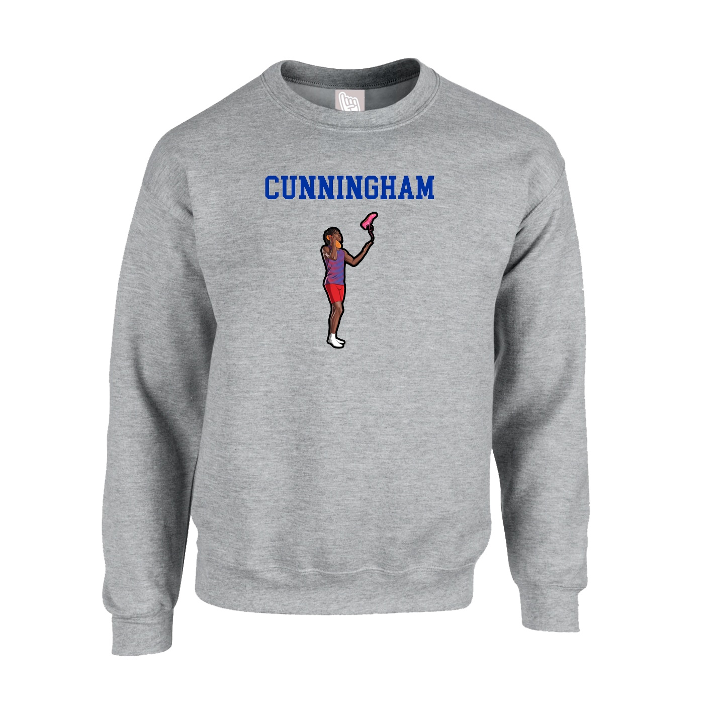 Fleece Crew — Shirsey in Grey
