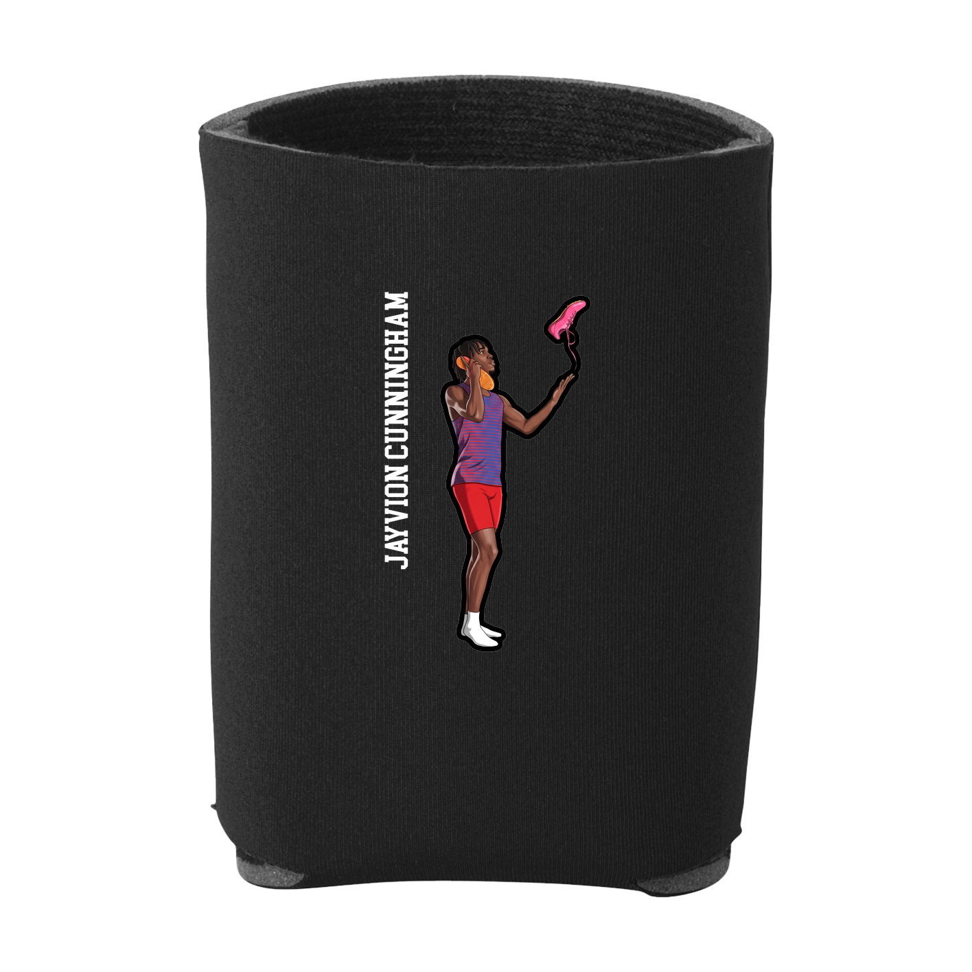 Can Holder — Name Vertical in Black