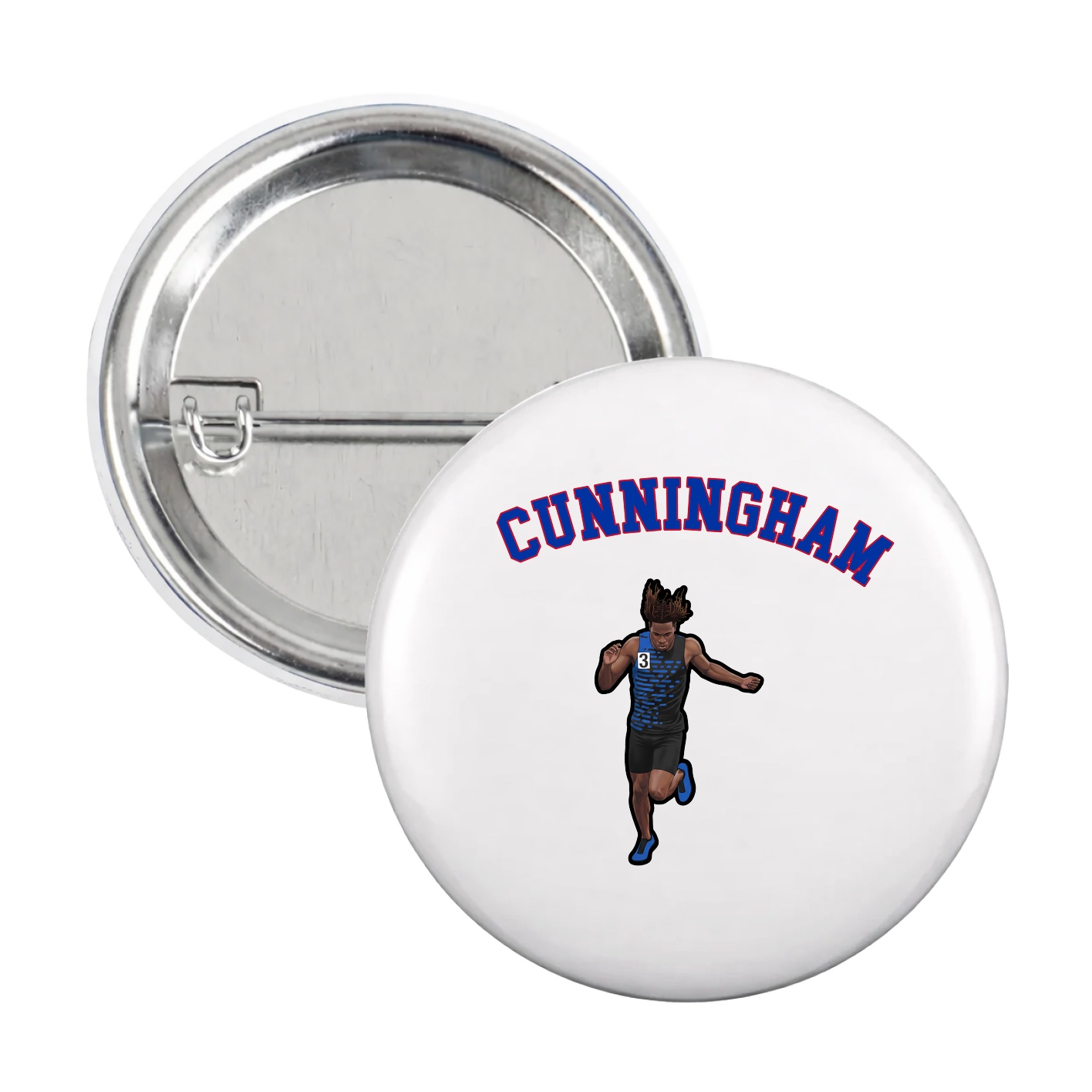 Game Day Button — Shirsey Arch in White