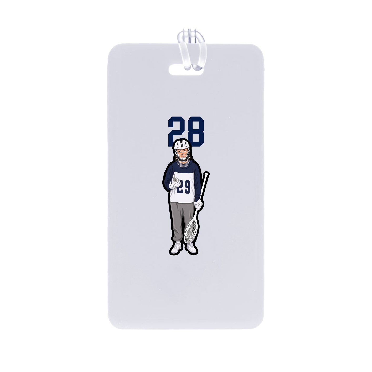 Bag Tag — Number Top in Classic