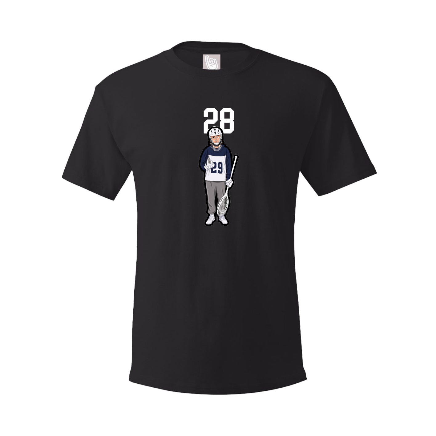 Tee — Number Top in Black