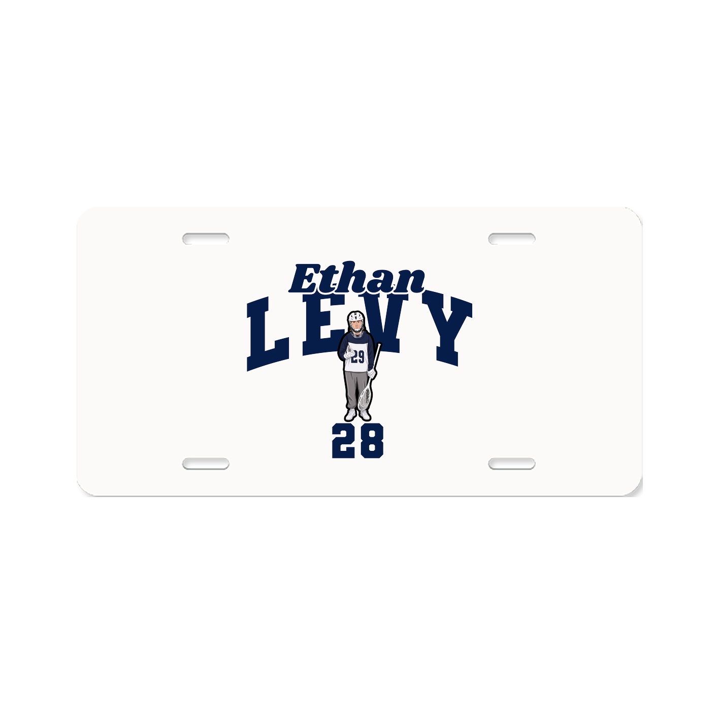 License Plate — Signature Arch in Classic