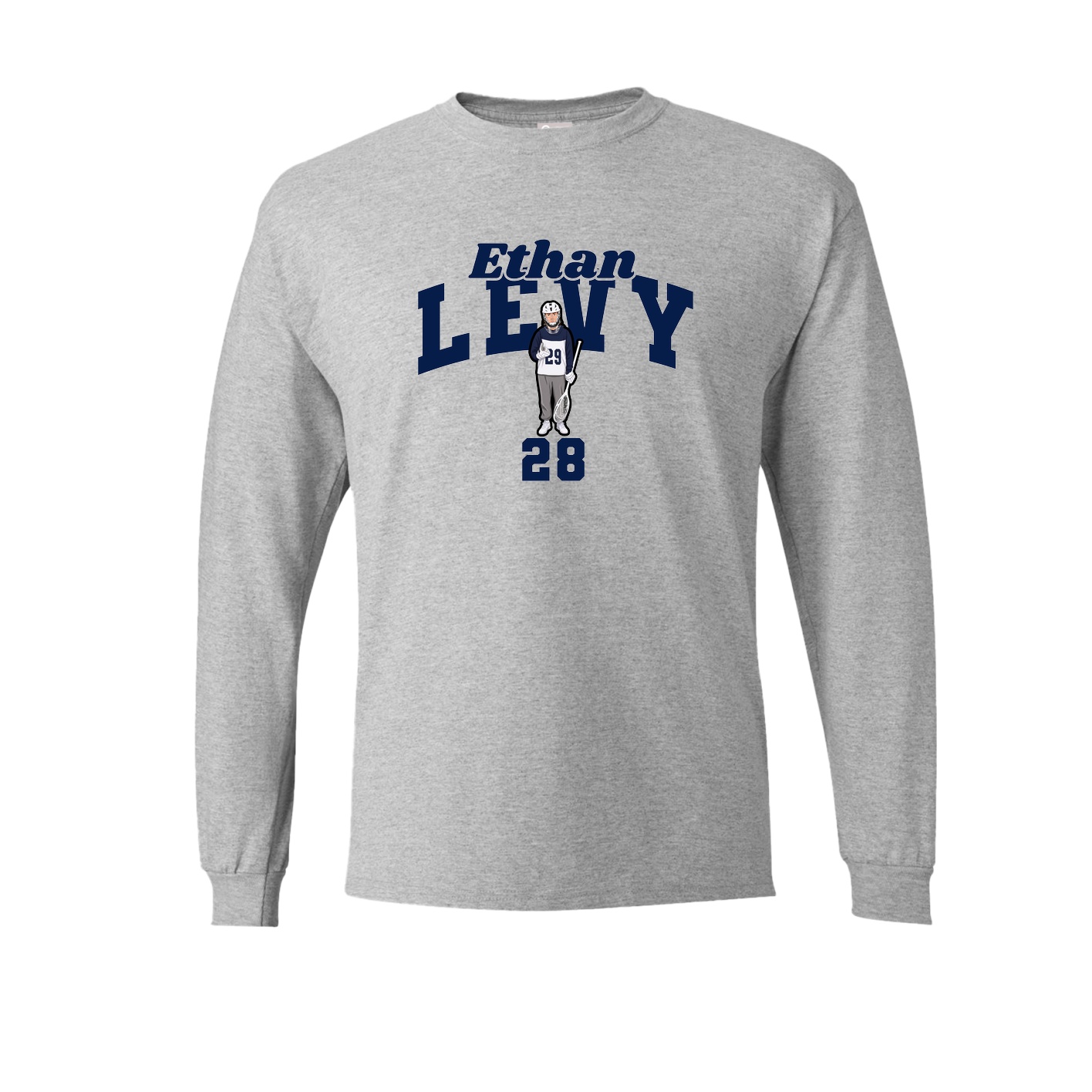 Long Sleeve Tee — Signature Arch in Grey