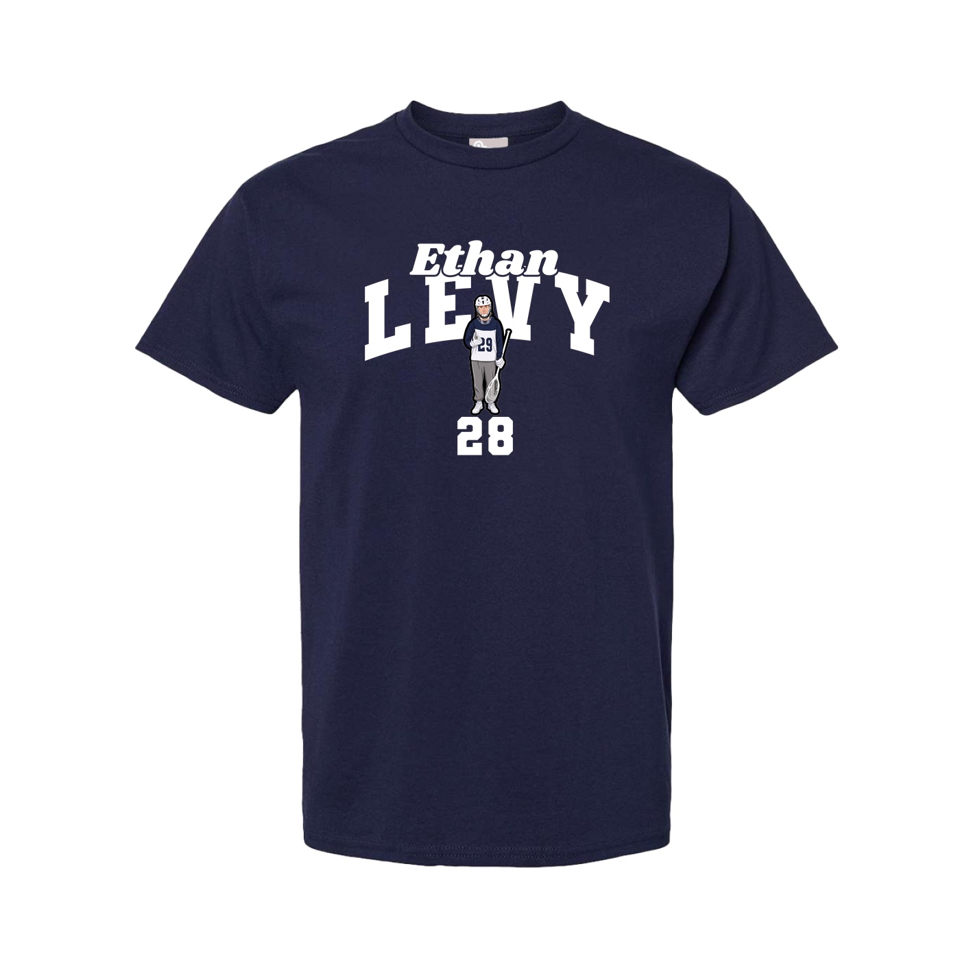 Youth Tee — Signature Arch in Navy
