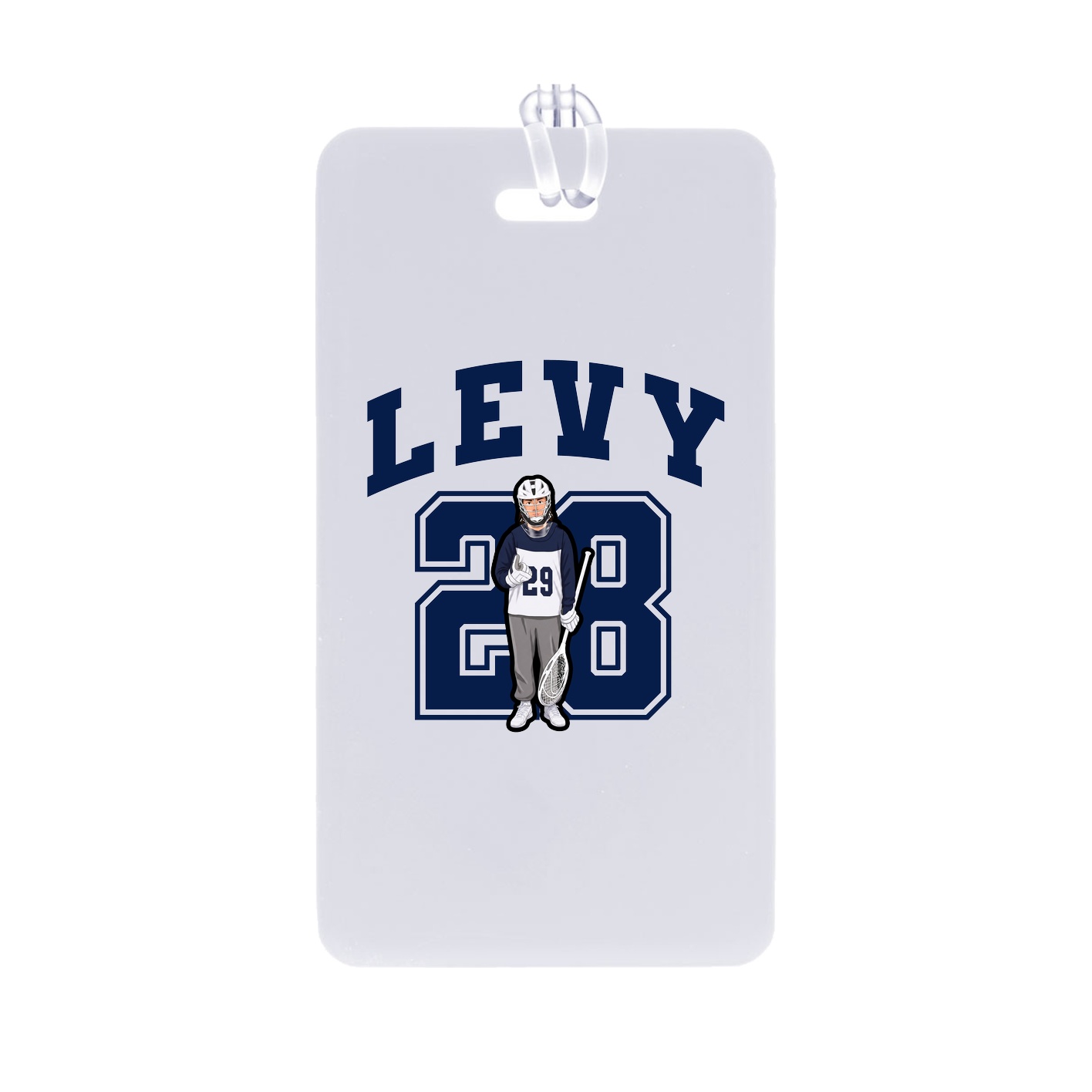 Bag Tag — Number in Classic