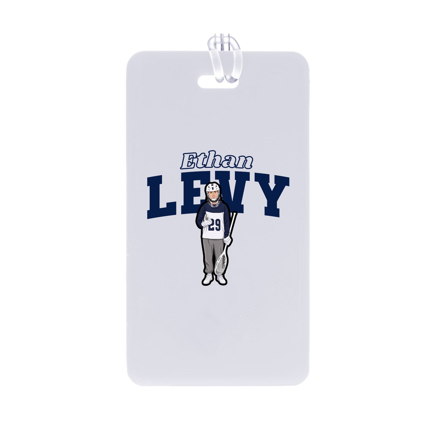 Bag Tag — Name Arch in Classic