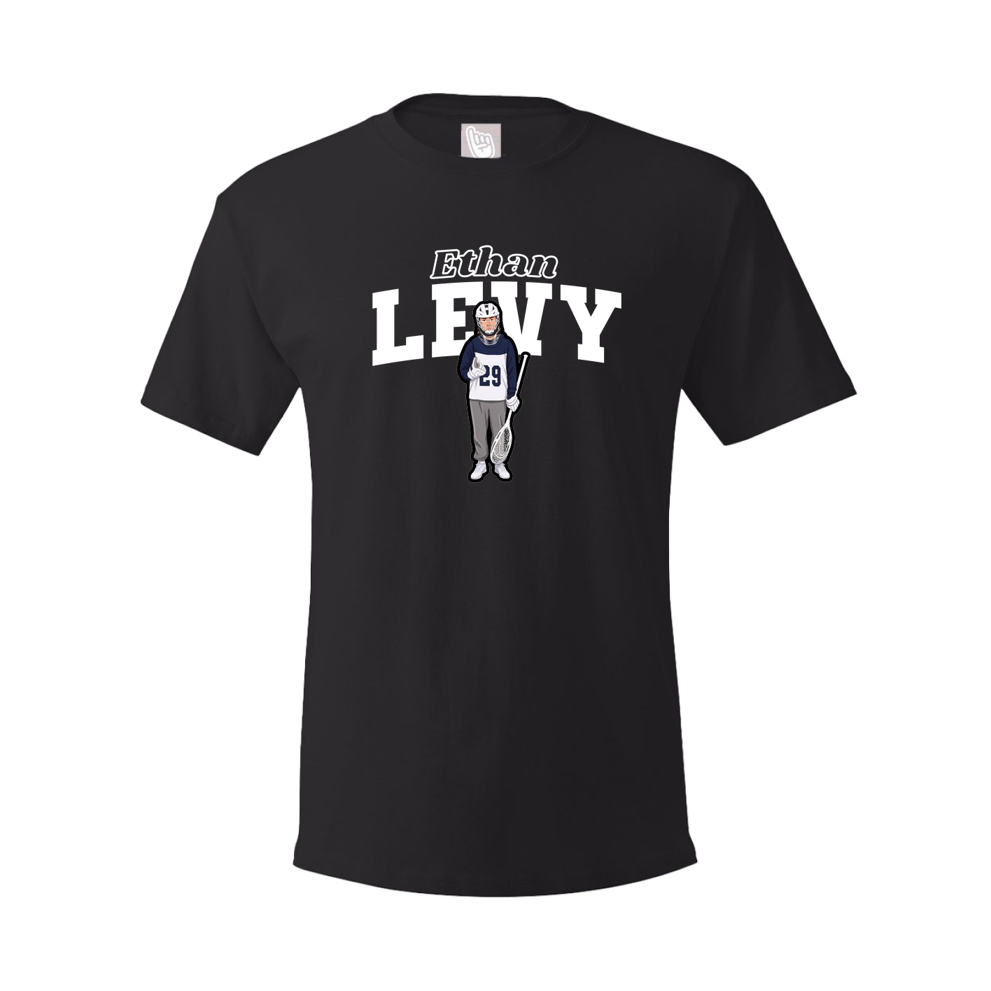 Youth Tee — Name Arch in Black