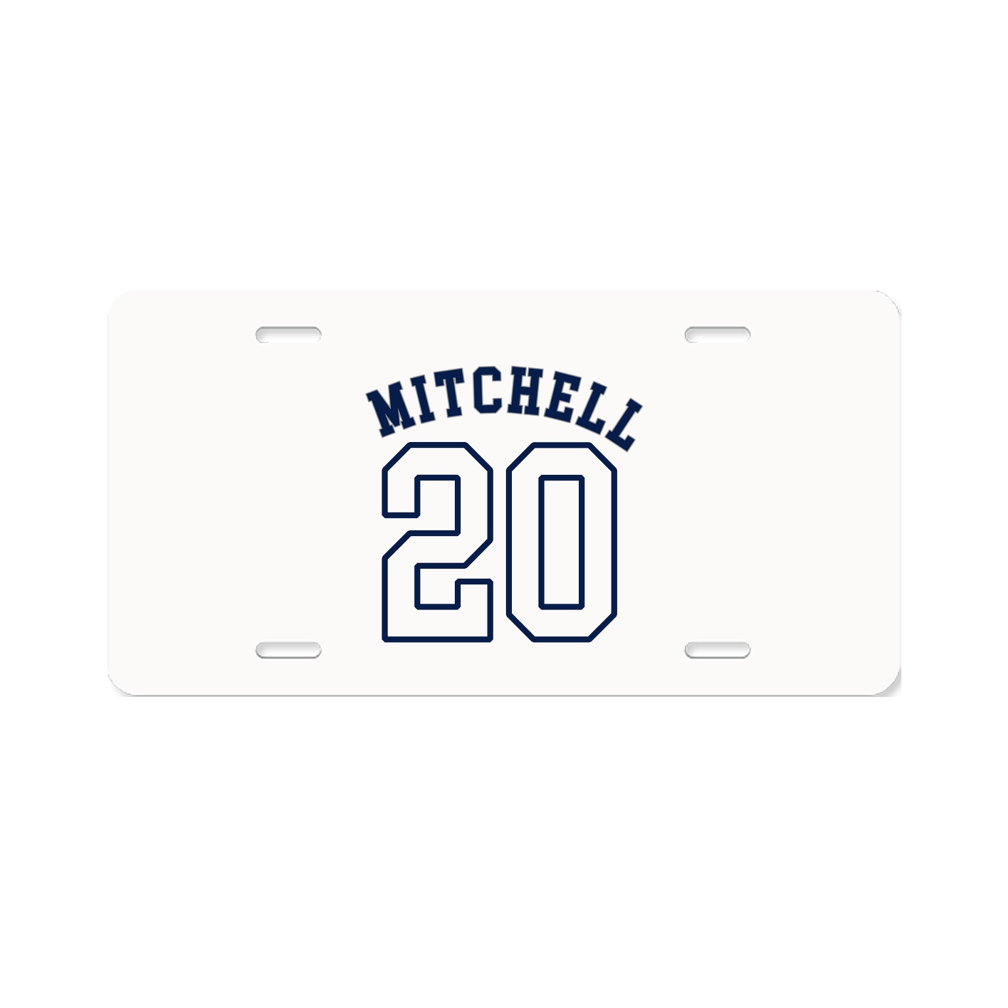 License Plate — Shirsey Arch in Classic