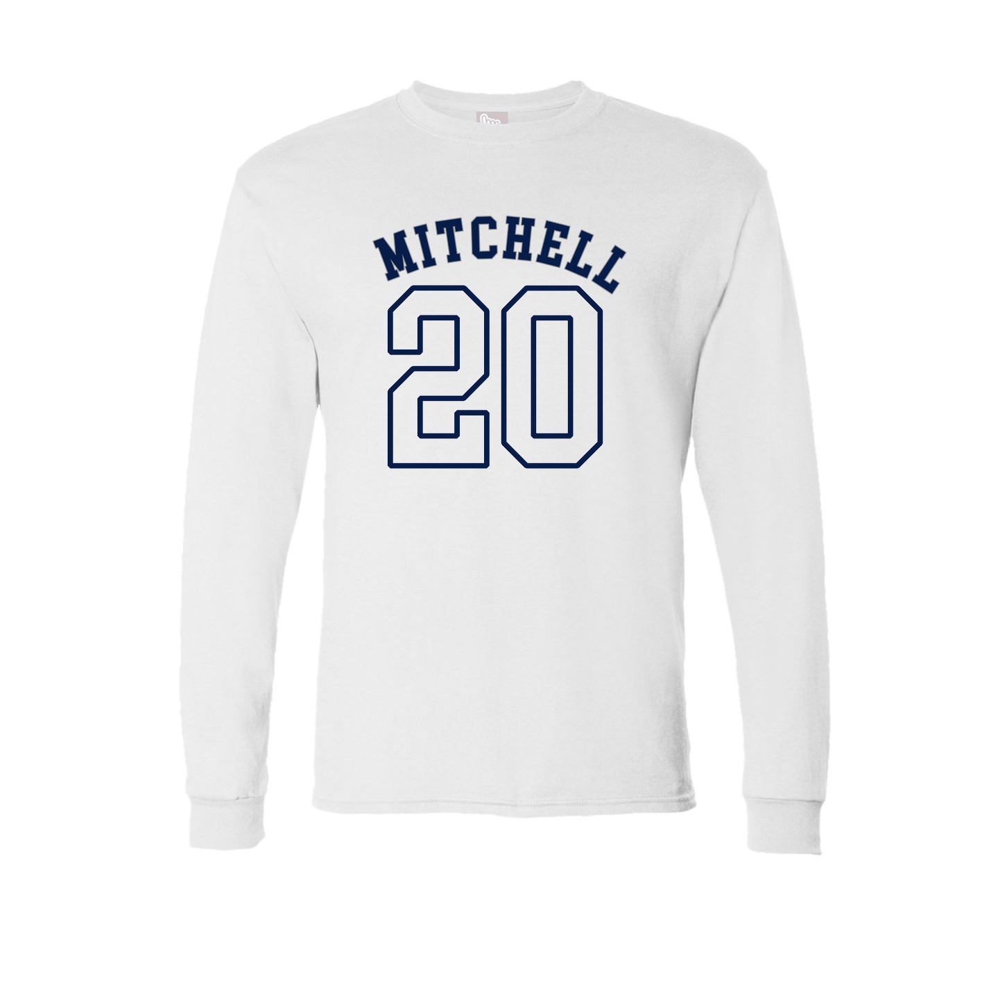 Long Sleeve Tee — Shirsey Arch in White