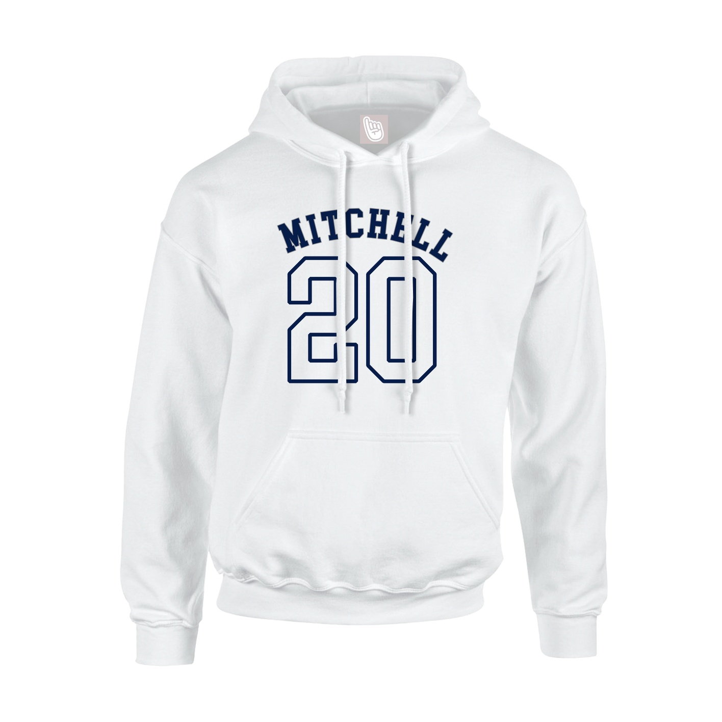 Hoodie — Shirsey Arch in White