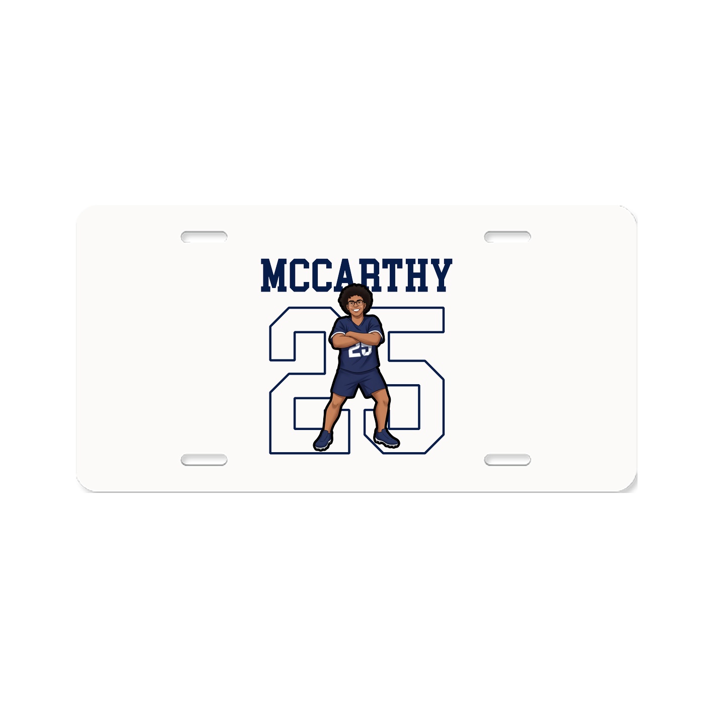 License Plate — Shirsey in Classic