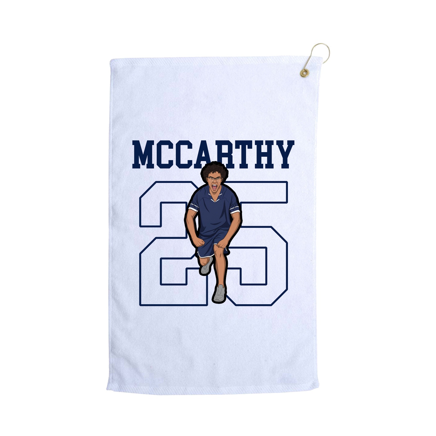 Golf Towel — Shirsey in White