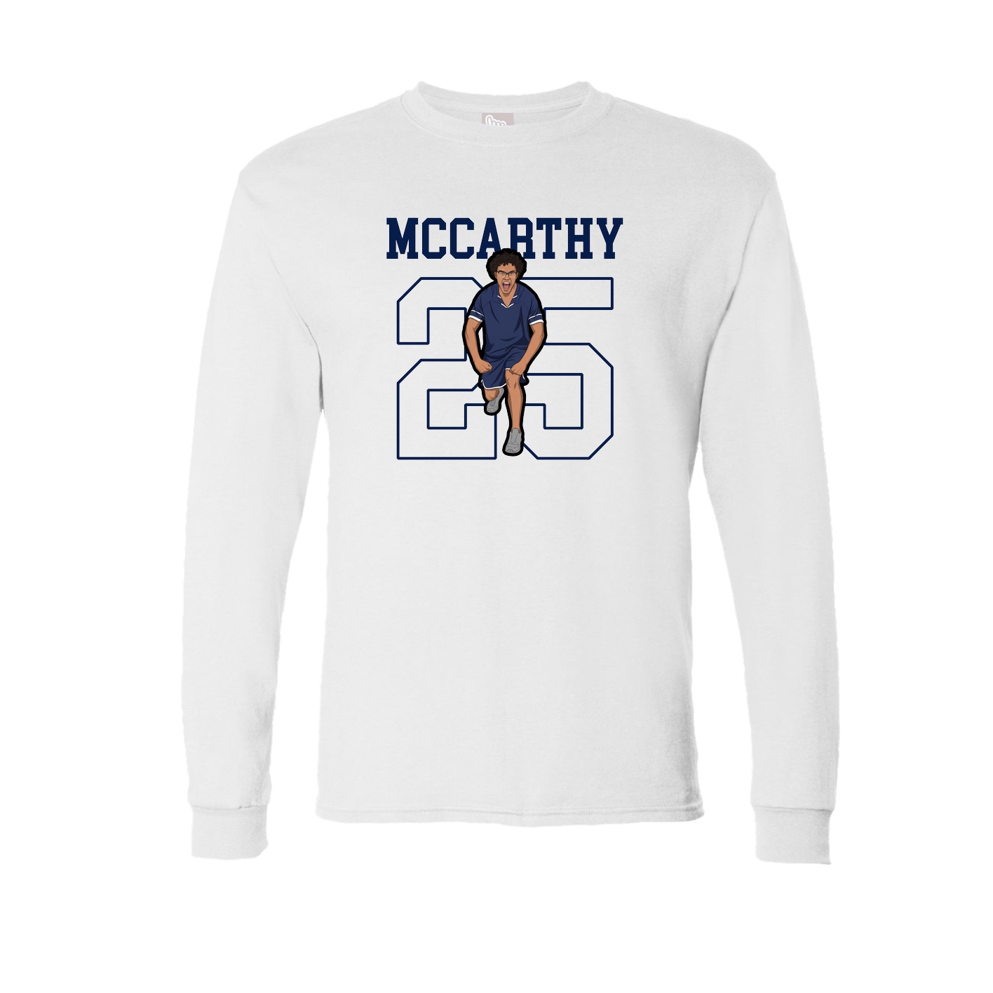 Long Sleeve Tee — Shirsey in White