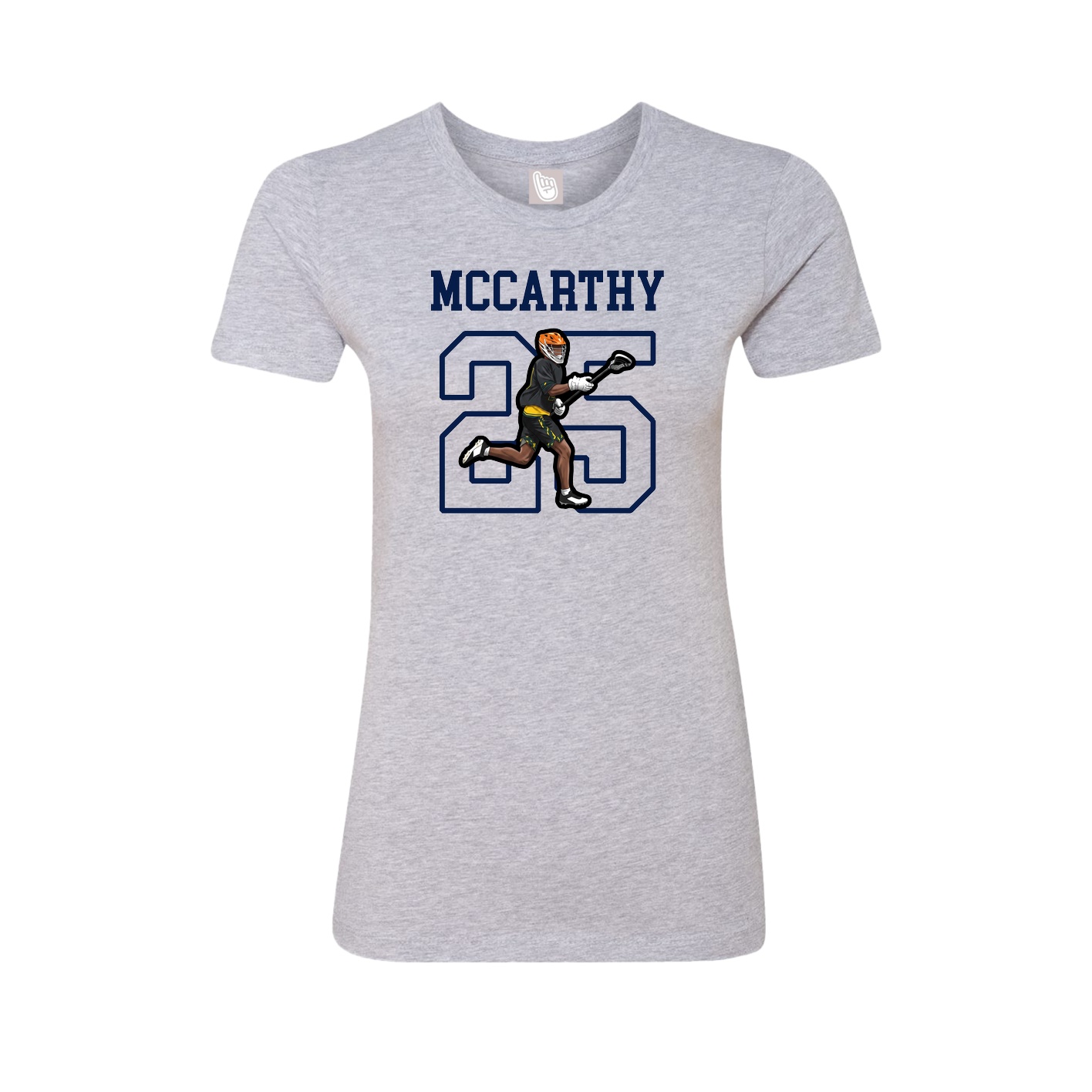 Fitted Women's Tee — Shirsey in Grey